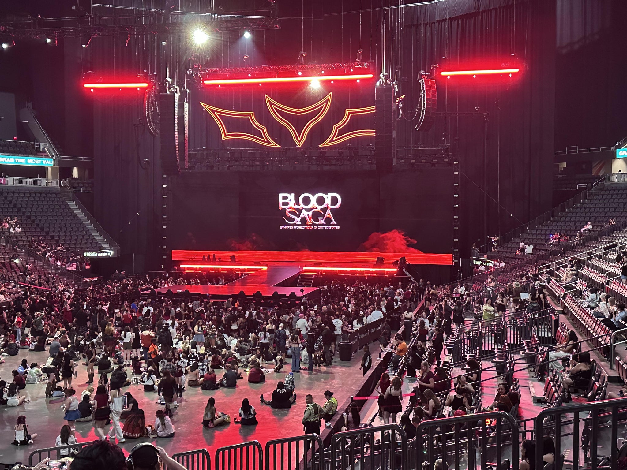 Real Fan View taken from Section 12 at T-Mobile Arena by Nicolas D