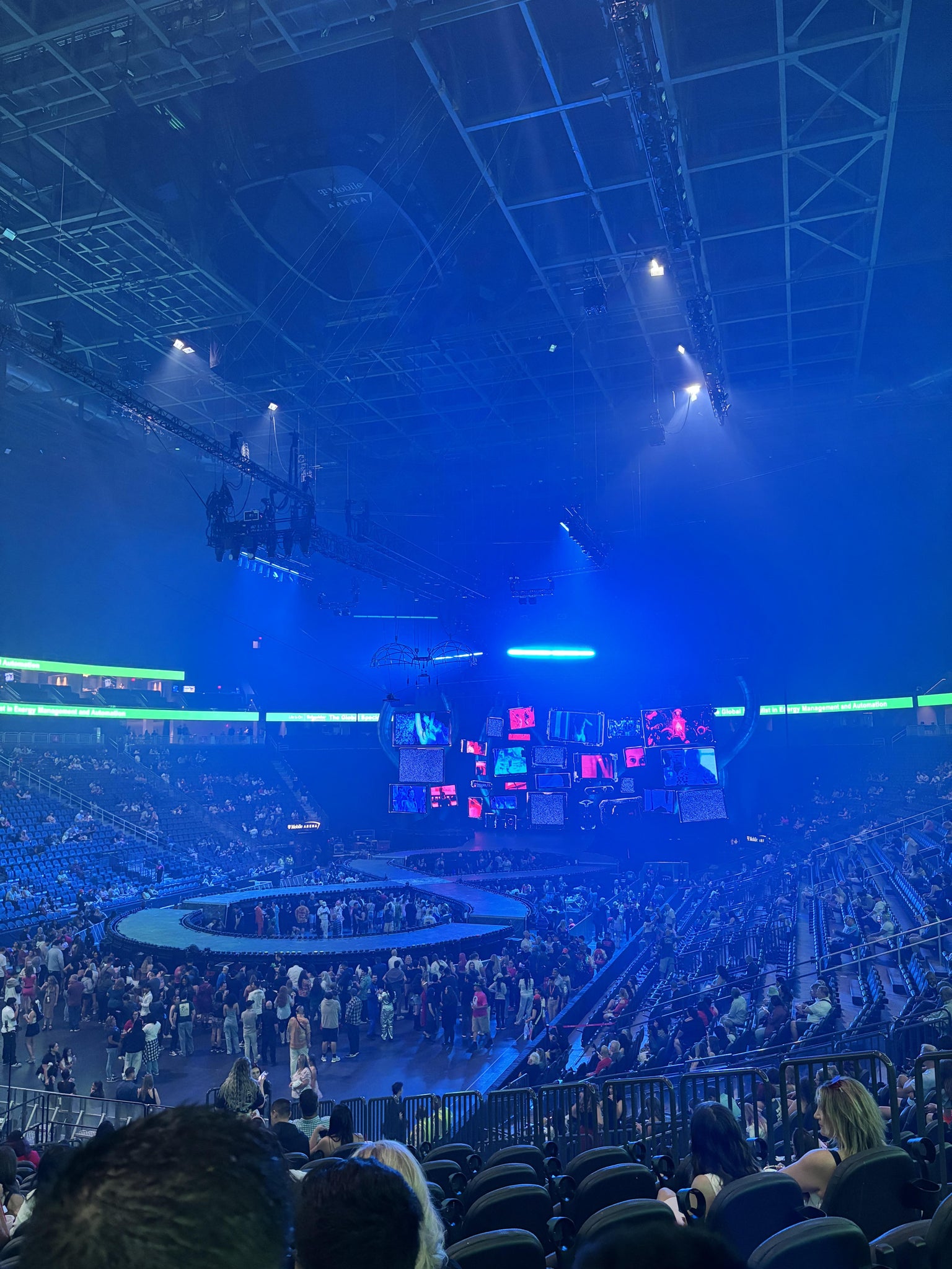Real Fan View taken from Section 12 at T-Mobile Arena by Alexandra A