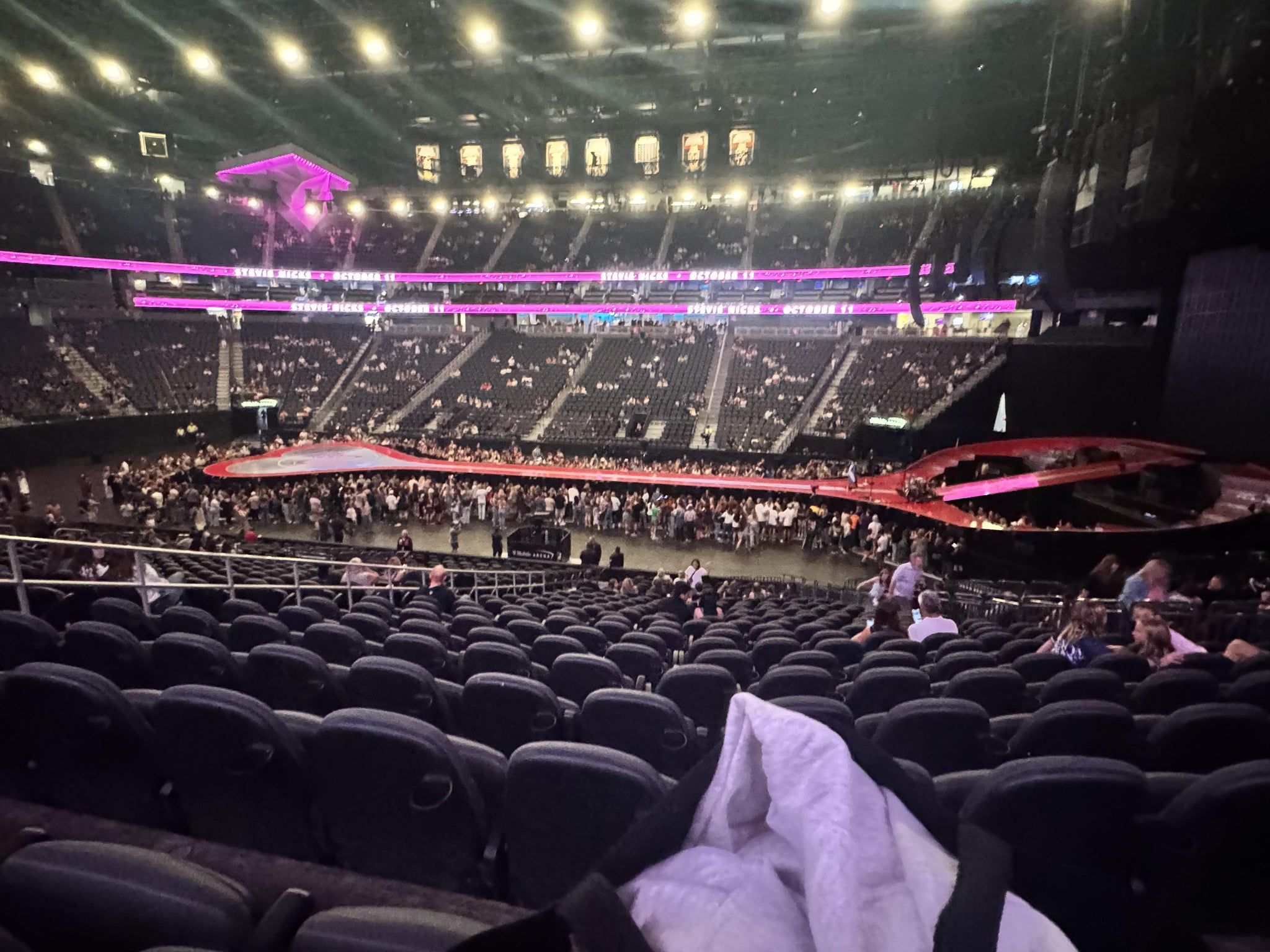 Real Fan View taken from Section 17 at T-Mobile Arena by Bria M
