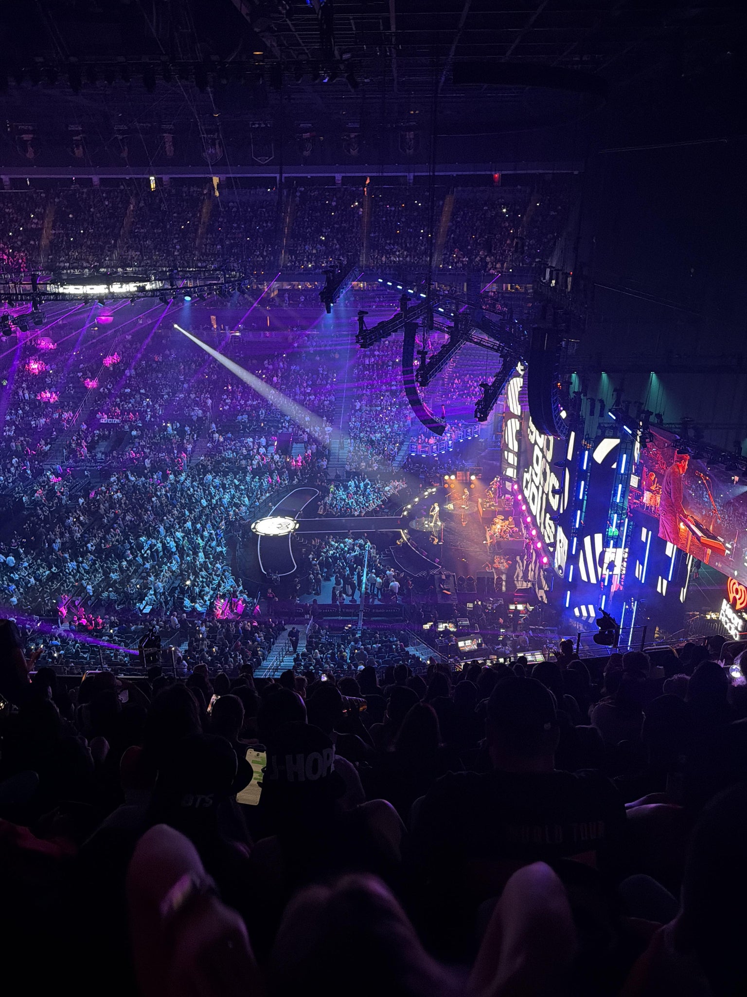 Real Fan View taken from Section 225 at T-Mobile Arena by Sara P