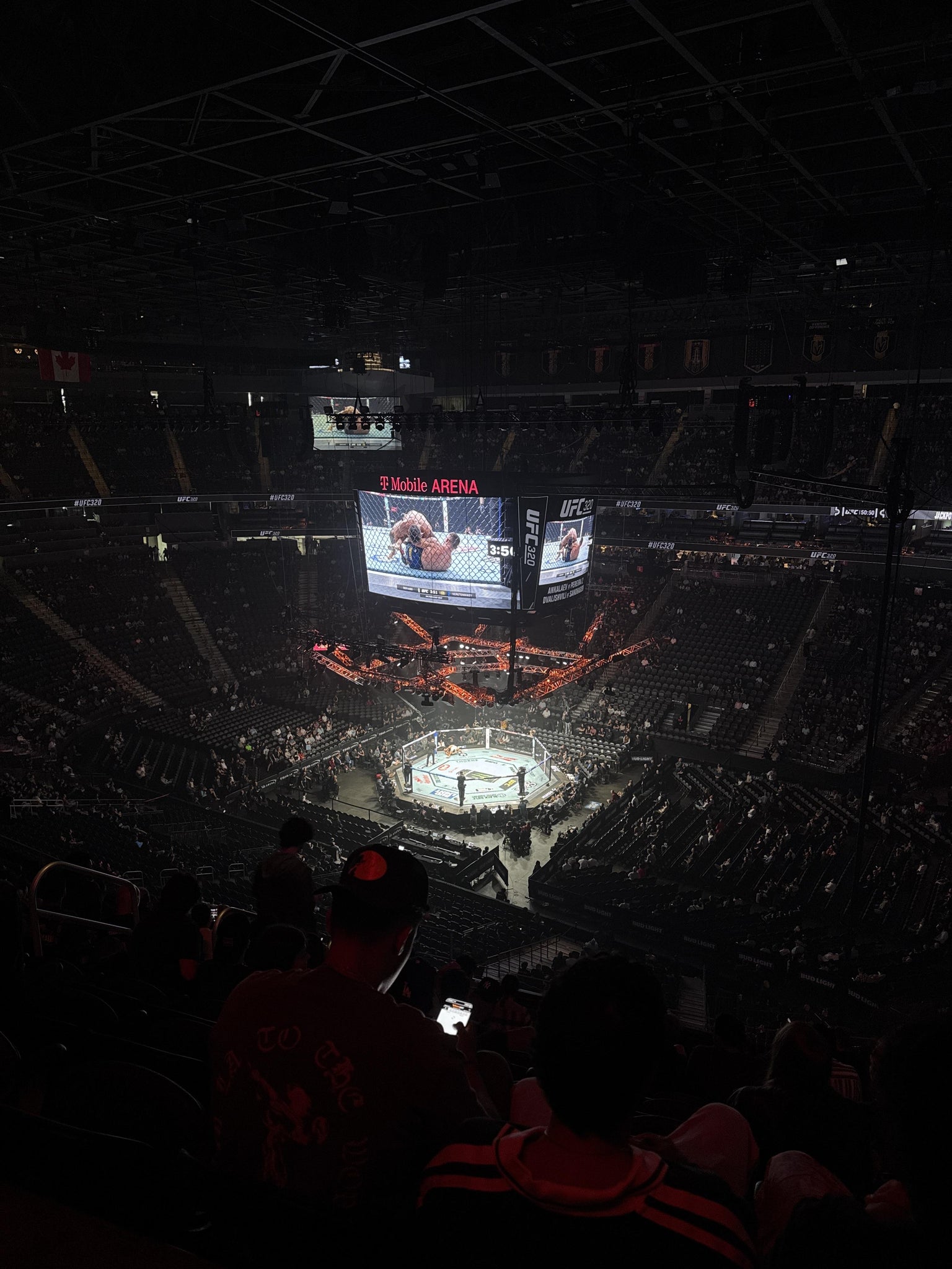 Real Fan View taken from Section 226 at T-Mobile Arena by Natalia D