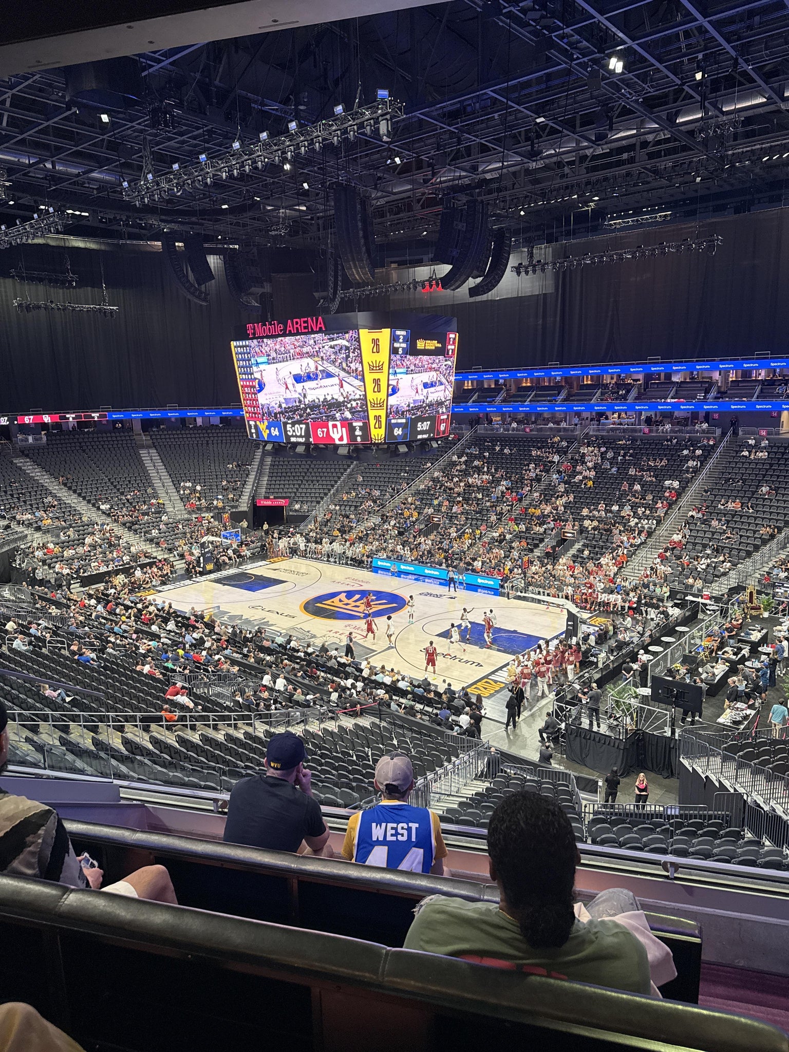 Real Fan View taken from Suite 19 at T-Mobile Arena by Cubby G