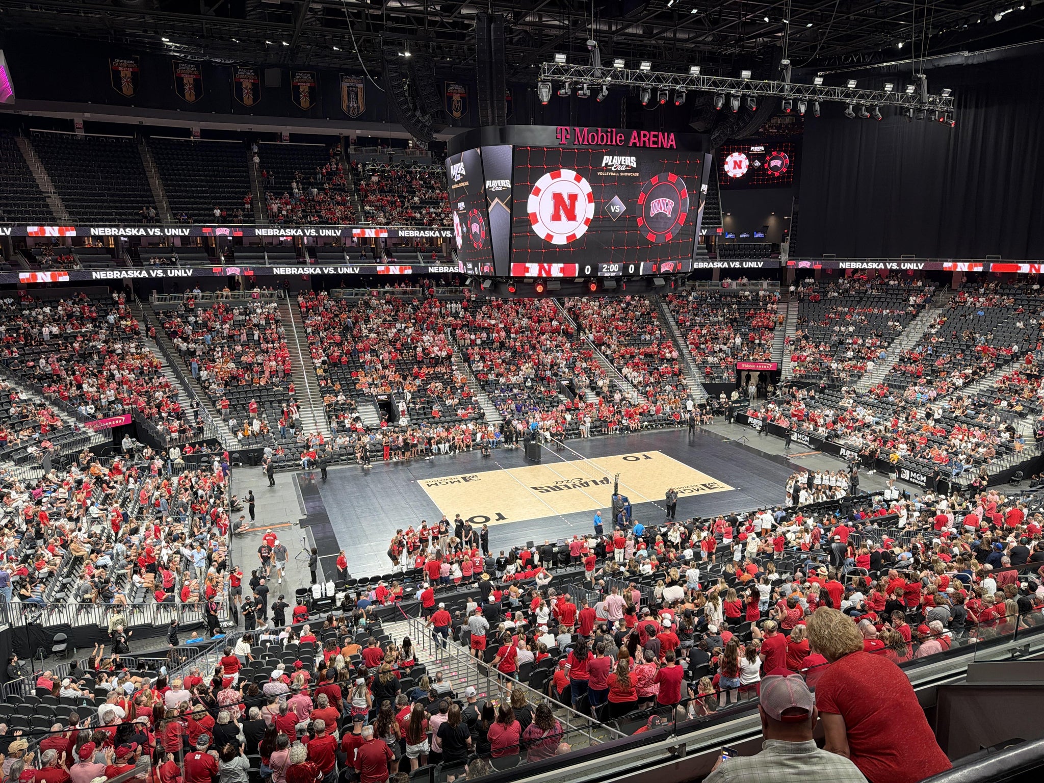 Real Fan View taken from Suite 32 at T-Mobile Arena by Chris H