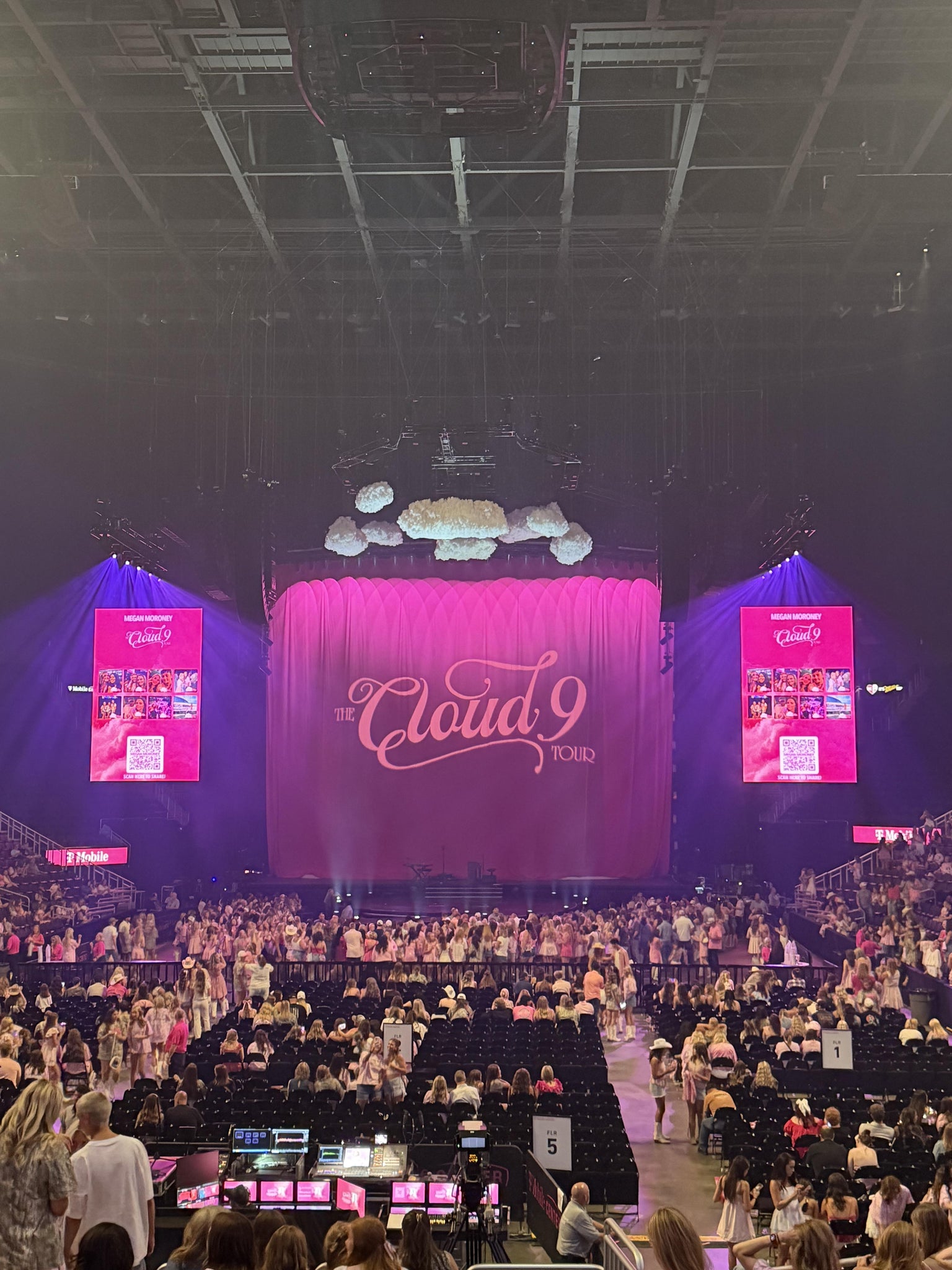 Real Fan View taken from Section 122 at T-Mobile Center by Riane B