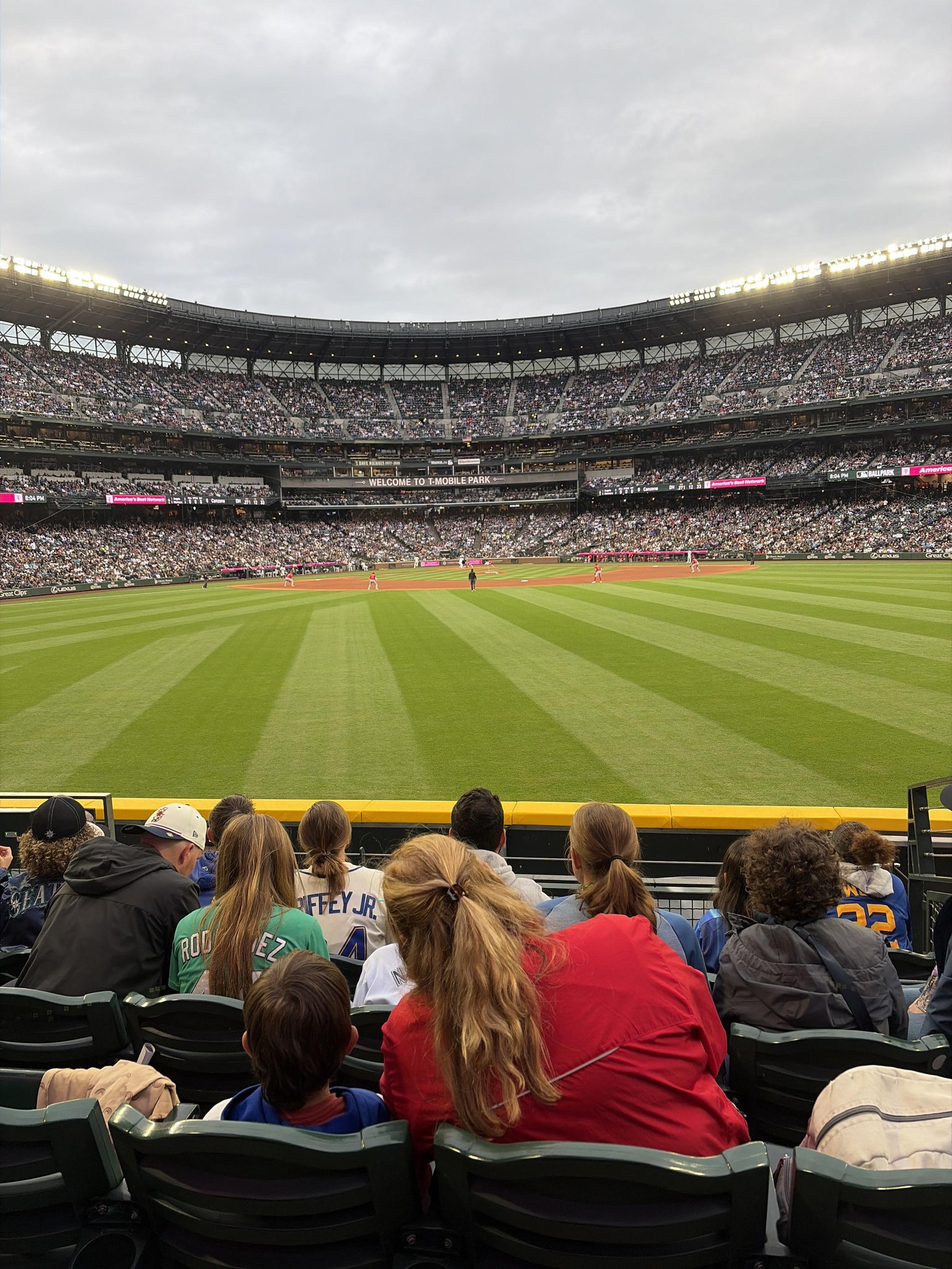 Real Fan View taken from Section 102 at T-Mobile Park by Lexy R