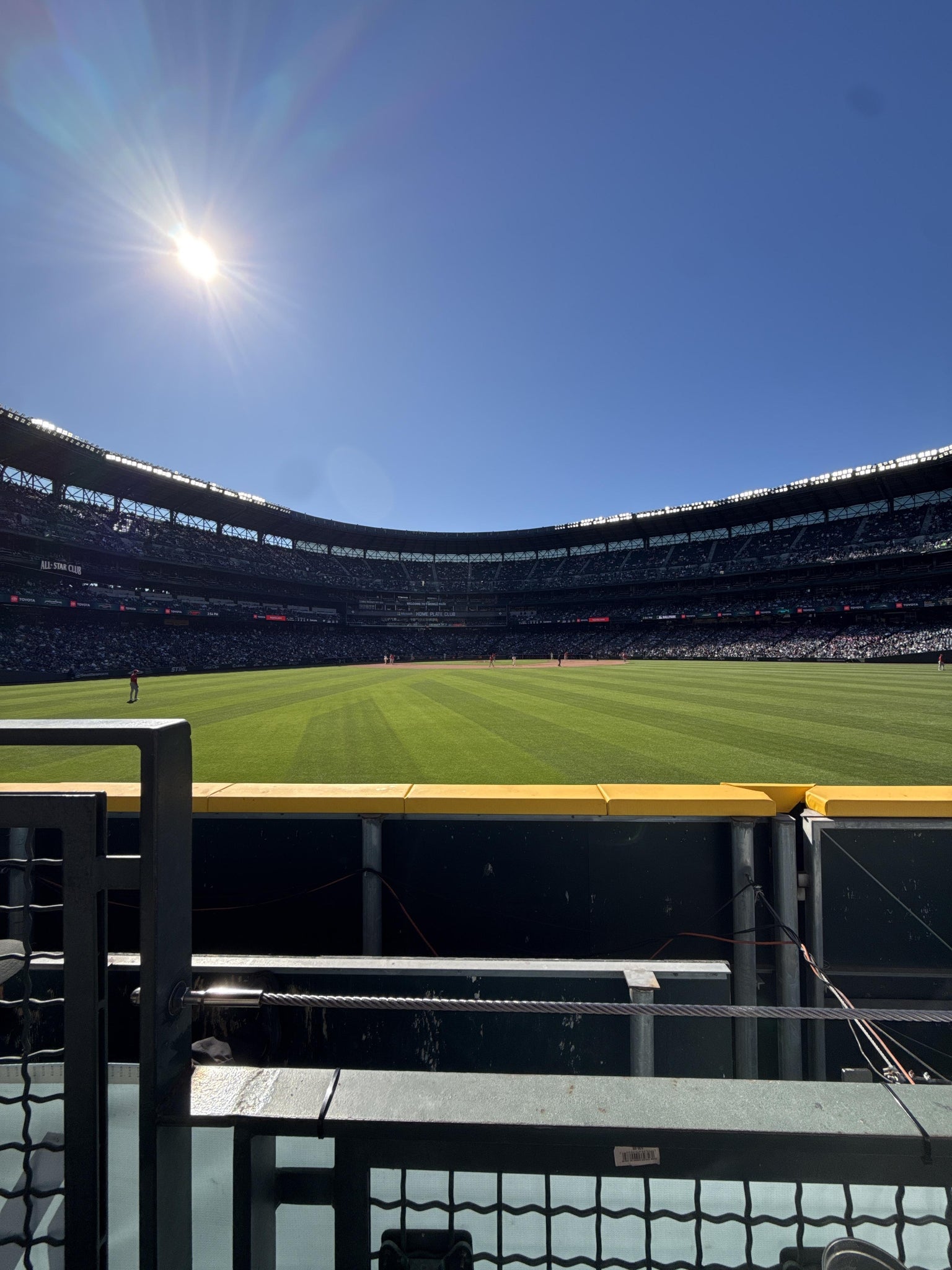 Real Fan View taken from Section 103 at T-Mobile Park by Dustin  T