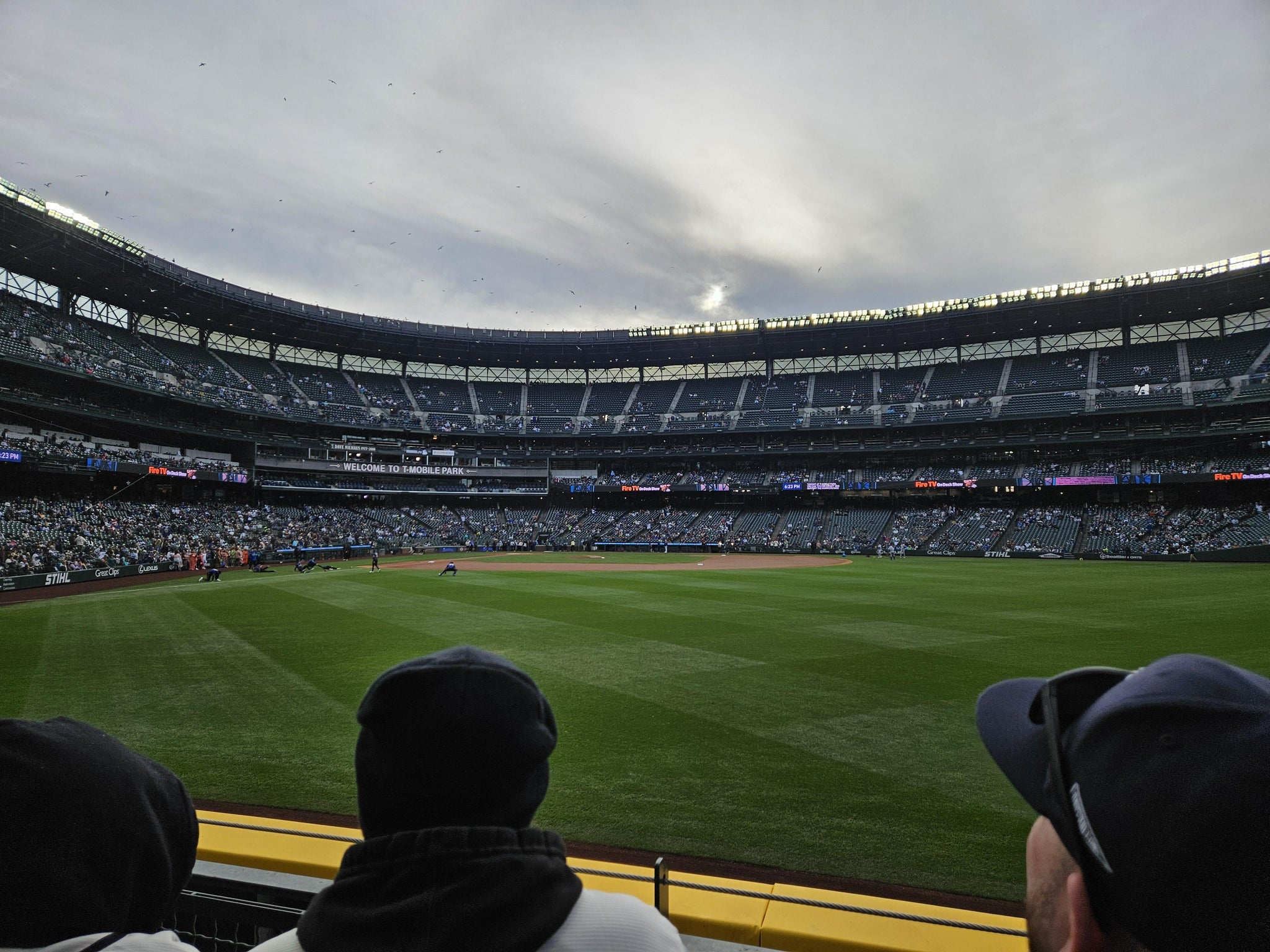 Real Fan View taken from Section 107 at T-Mobile Park by Gabriel P