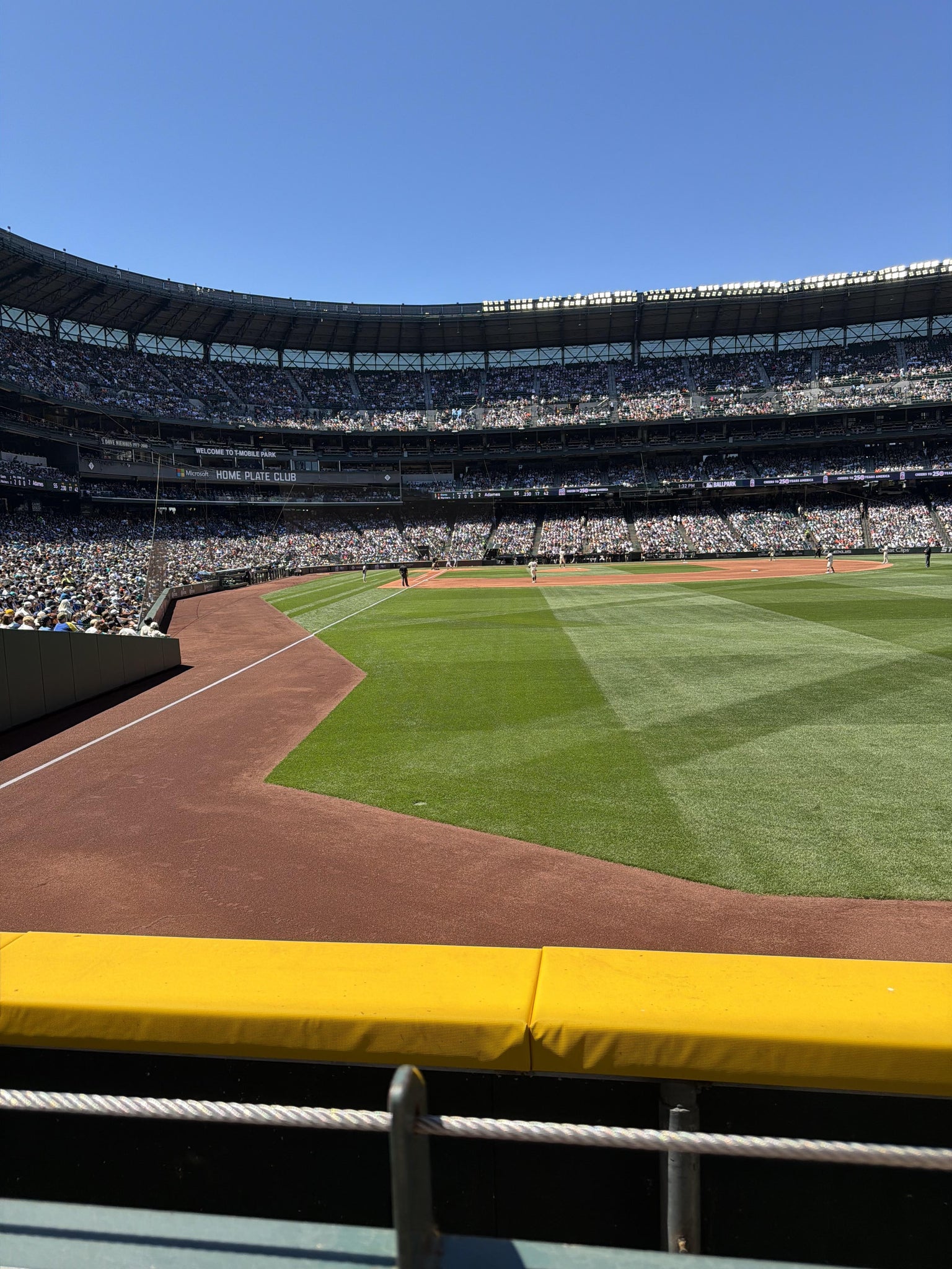 Real Fan View taken from Section 109 at T-Mobile Park by Joey Z