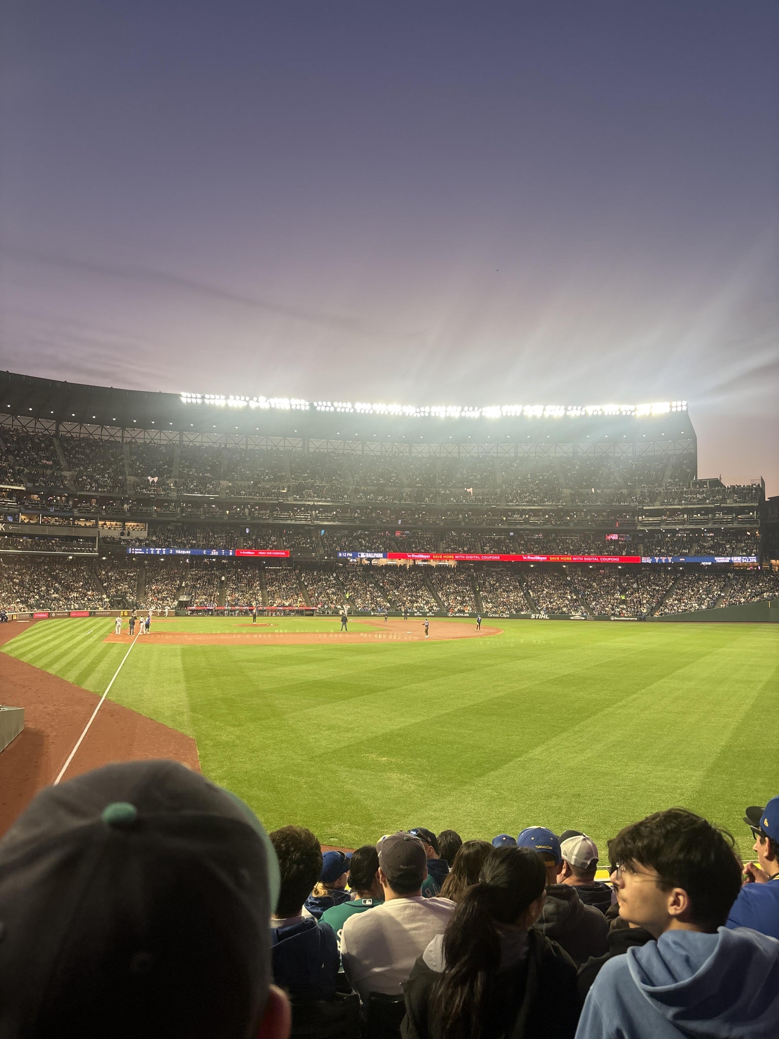 Real Fan View taken from Section 109 at T-Mobile Park by Devaunte H