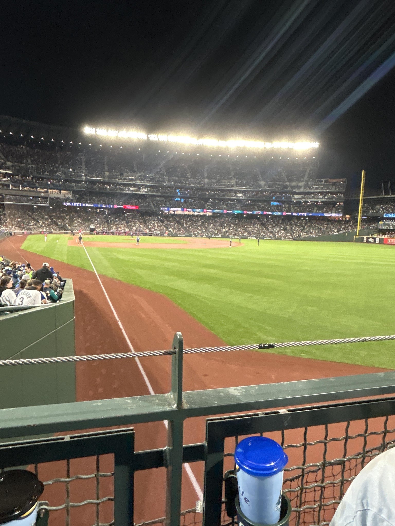 Real Fan View taken from Section 110 at T-Mobile Park by Nevaeh N