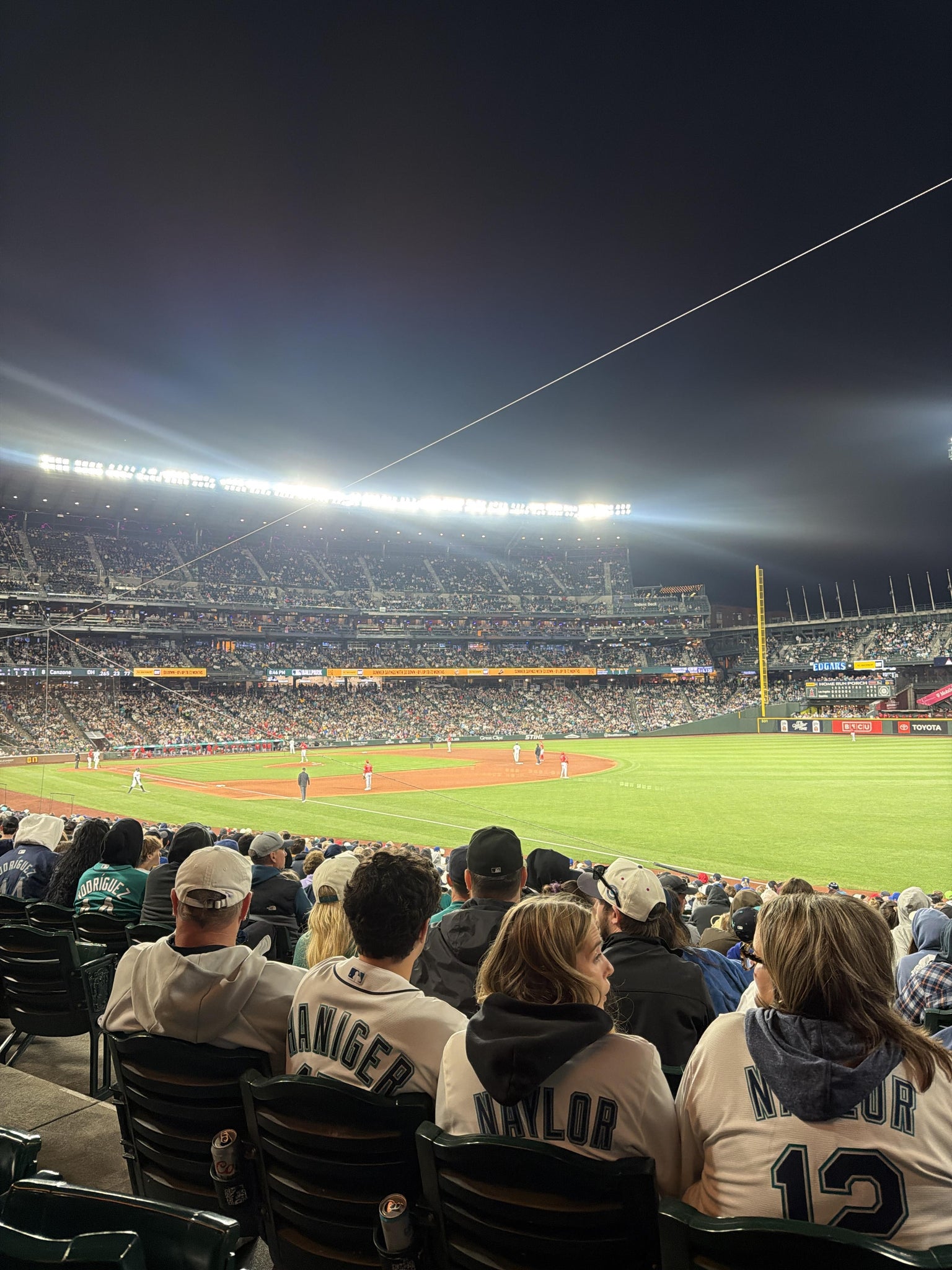 Real Fan View taken from Section 114 at T-Mobile Park by Vlad K