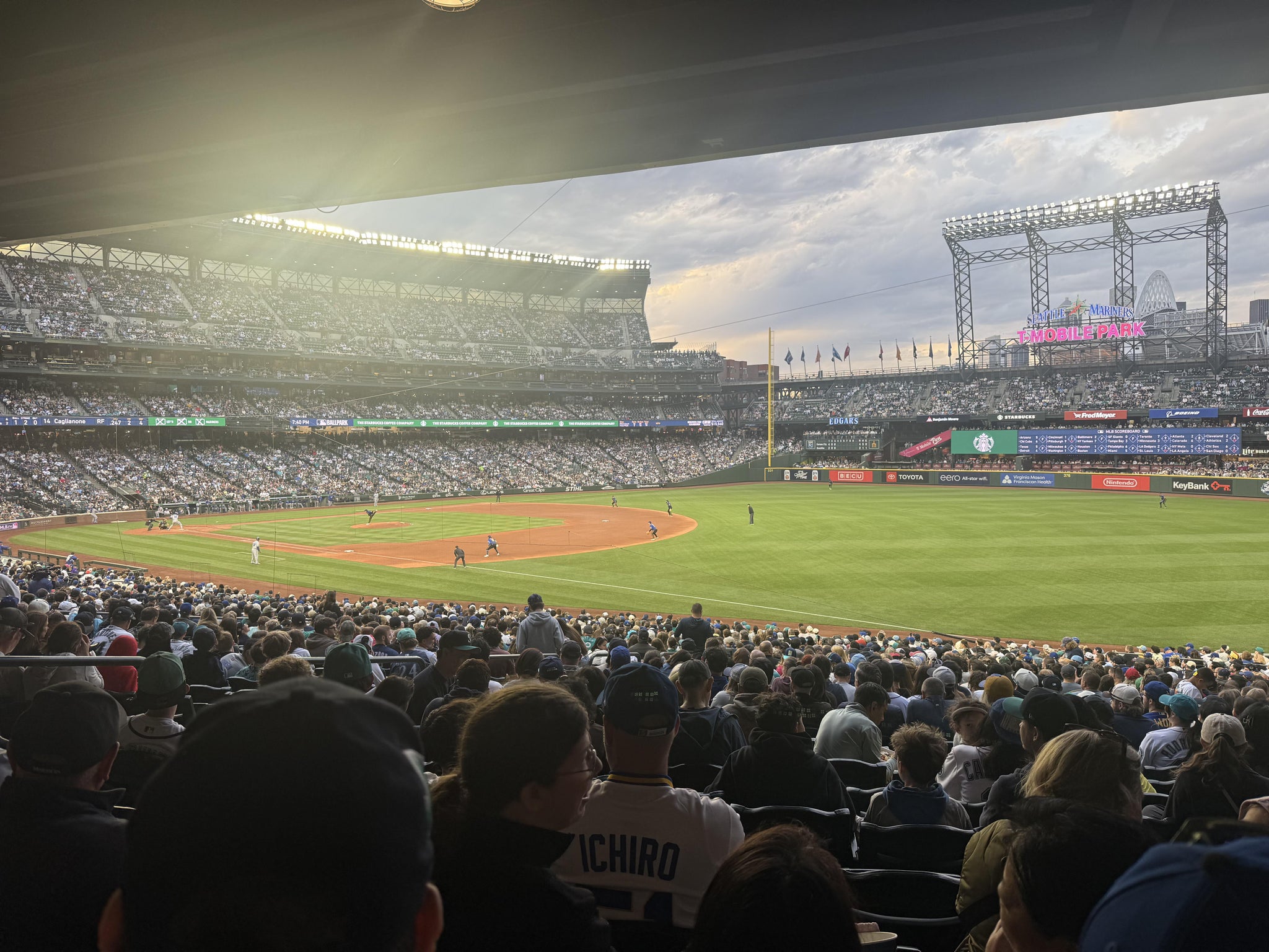 Real Fan View taken from Section 115 at T-Mobile Park by Anonymous User