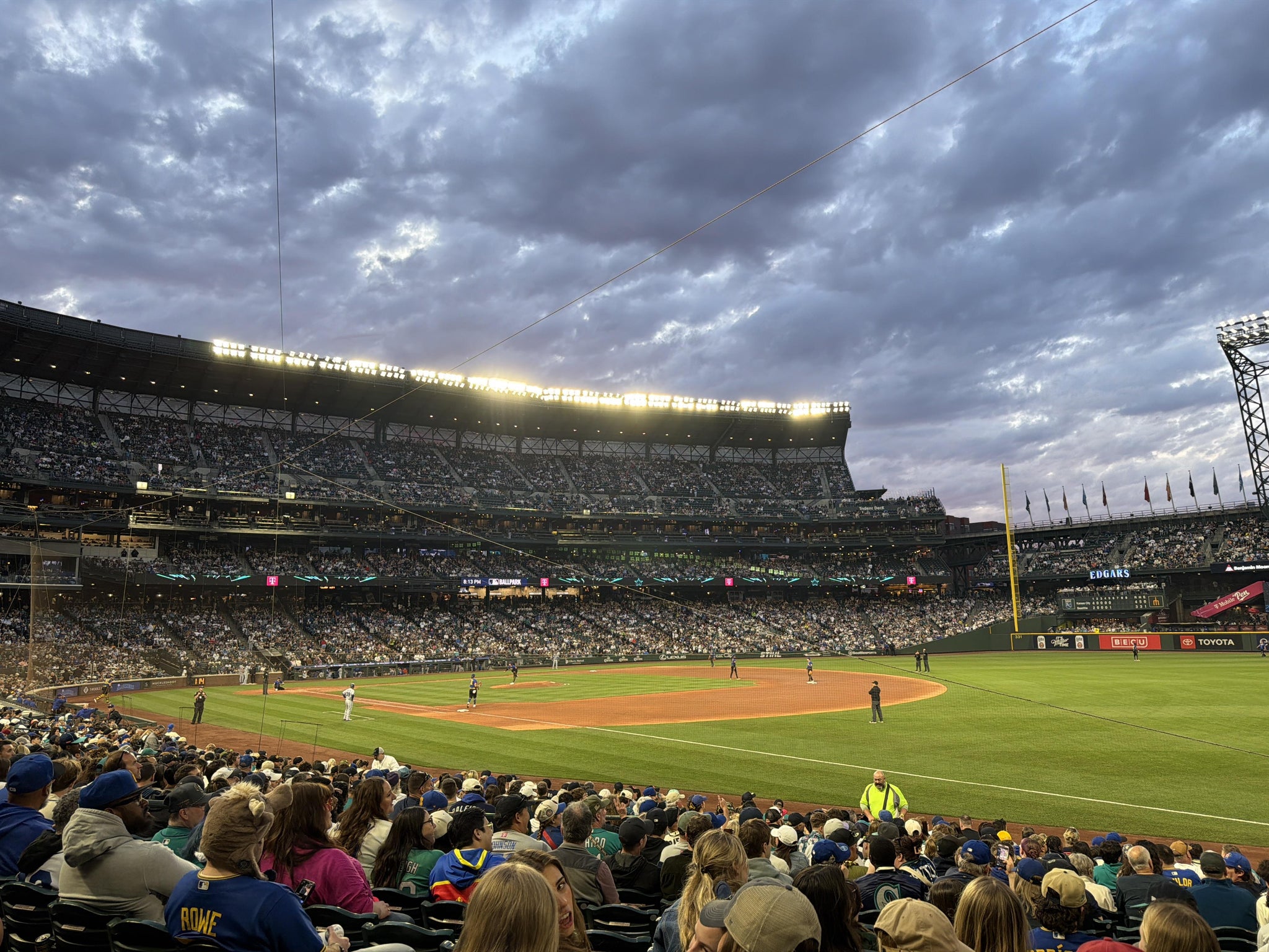 Real Fan View taken from Section 116 at T-Mobile Park by Anonymous User
