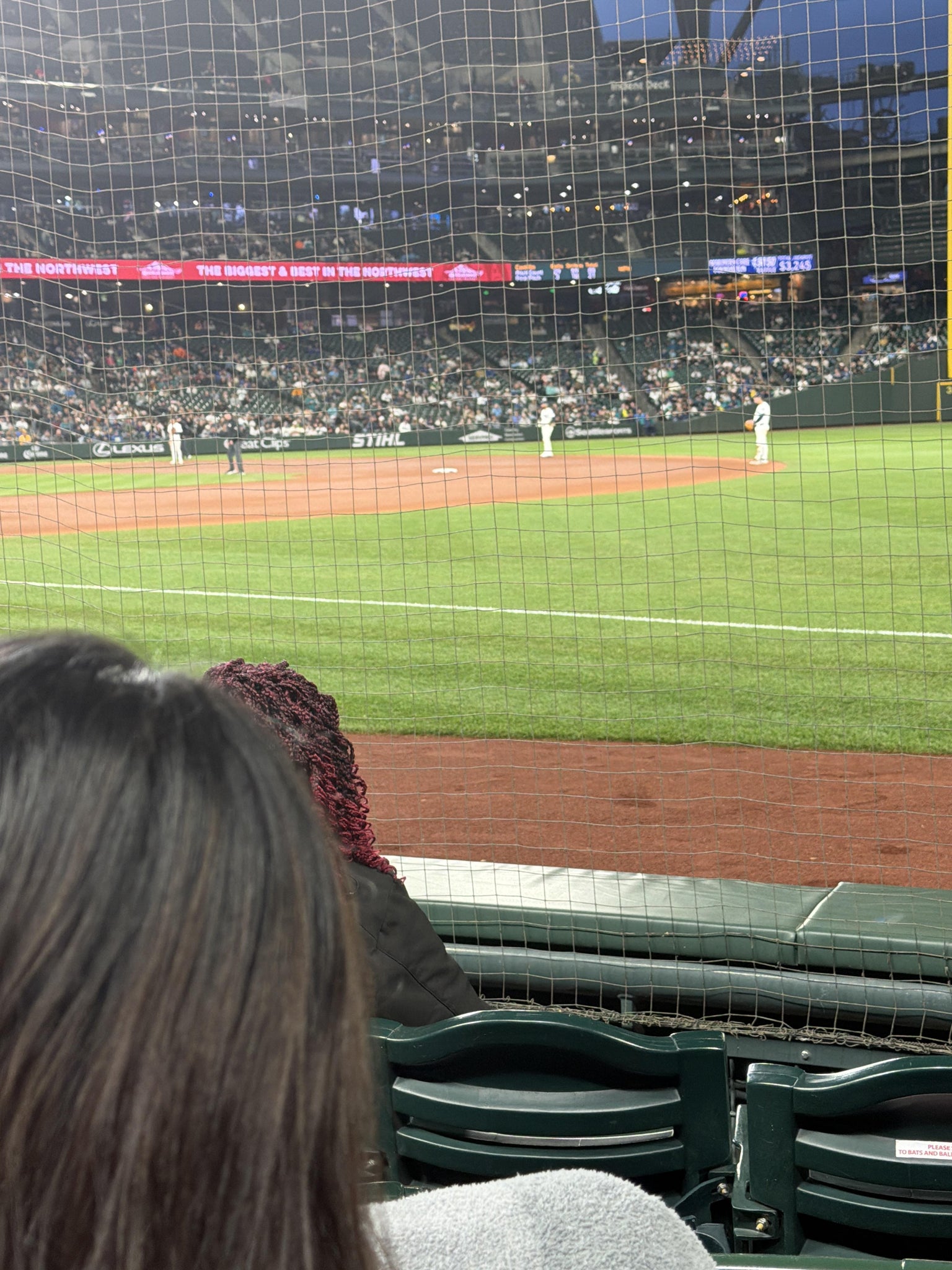 Real Fan View taken from Section 116 at T-Mobile Park by Dwayne C