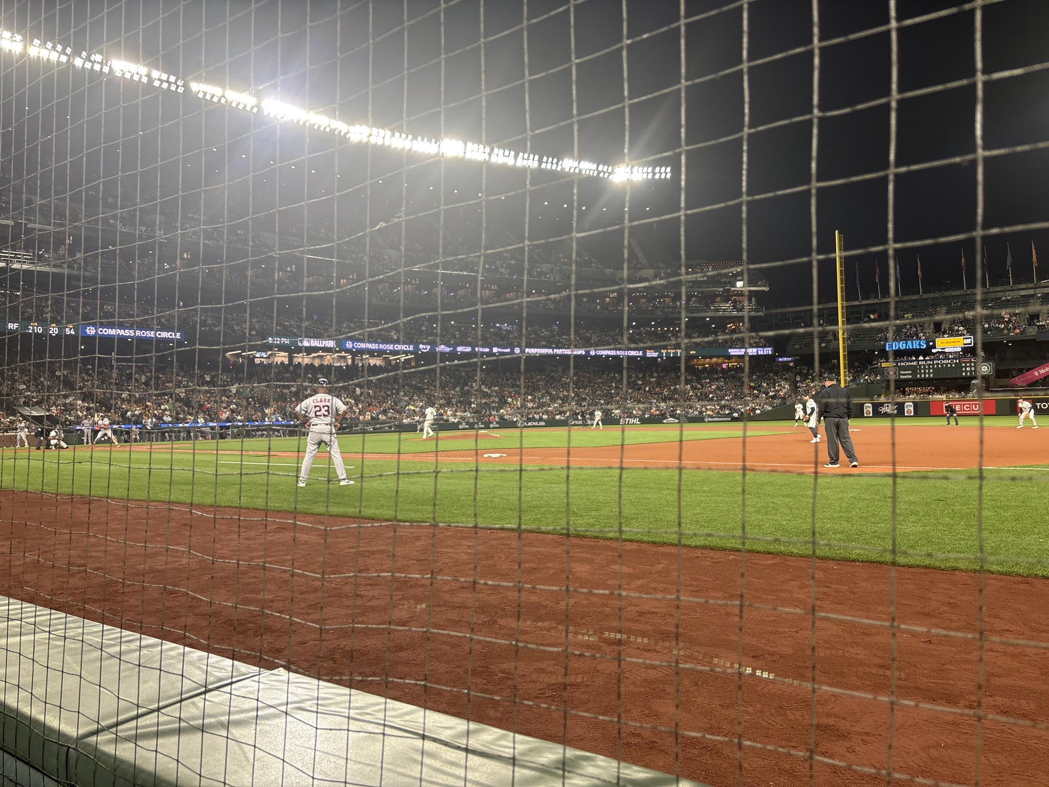 Real Fan View taken from Section 119 at T-Mobile Park by Katrina P