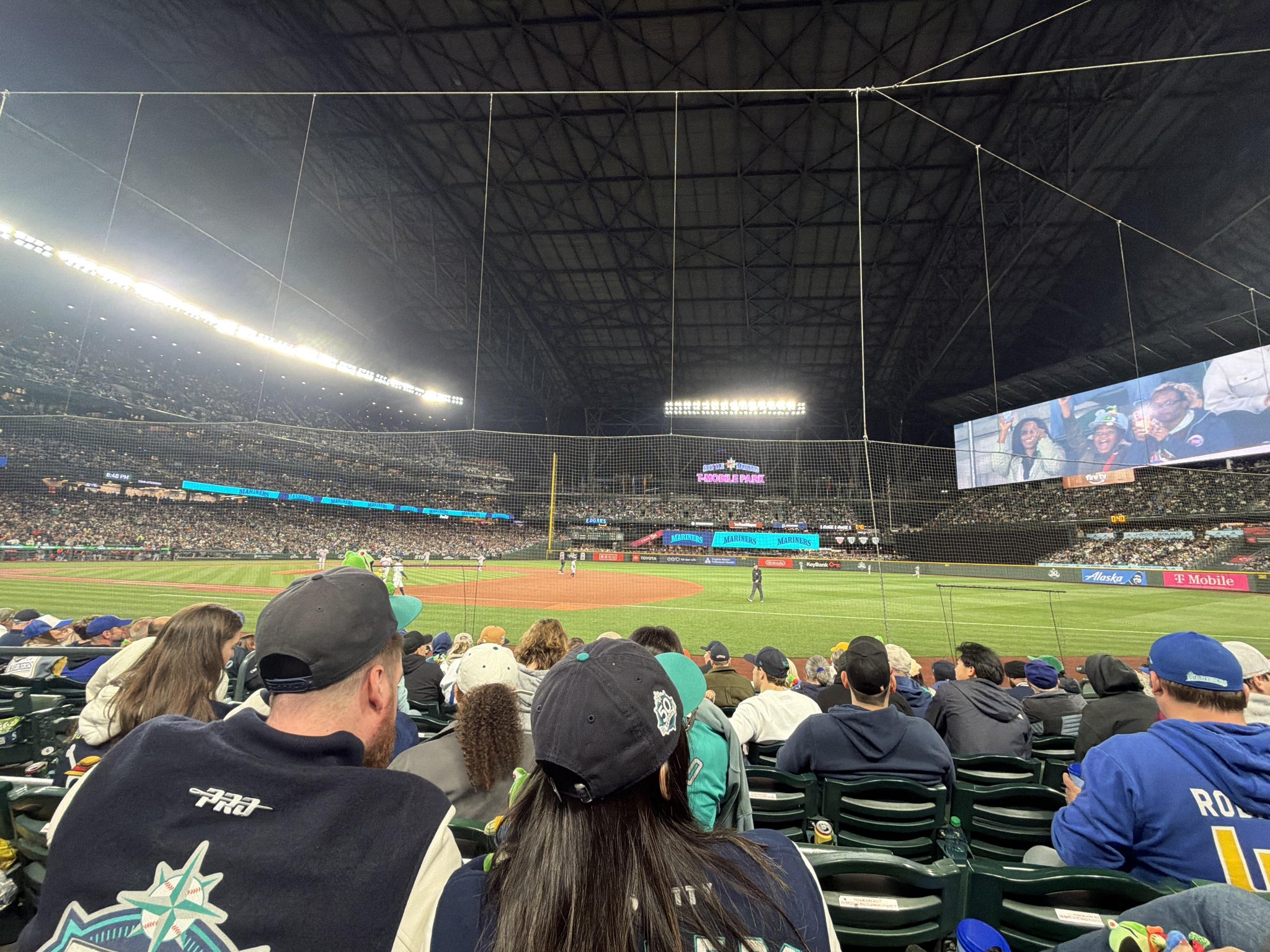Real Fan View taken from Section 119 at T-Mobile Park by Abraham R