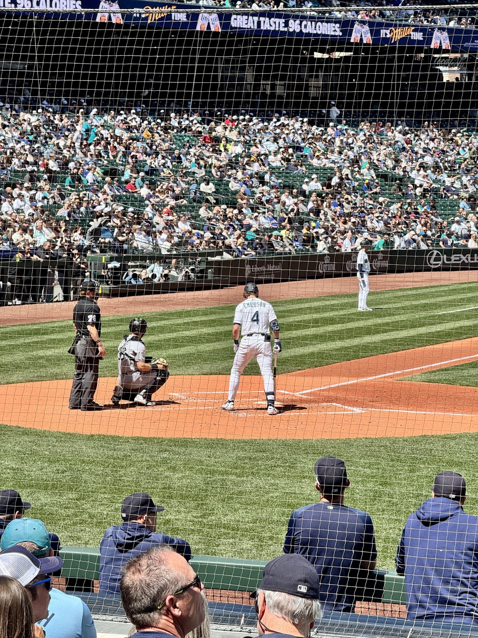 Real Fan View taken from Section 123 at T-Mobile Park by Joseph B