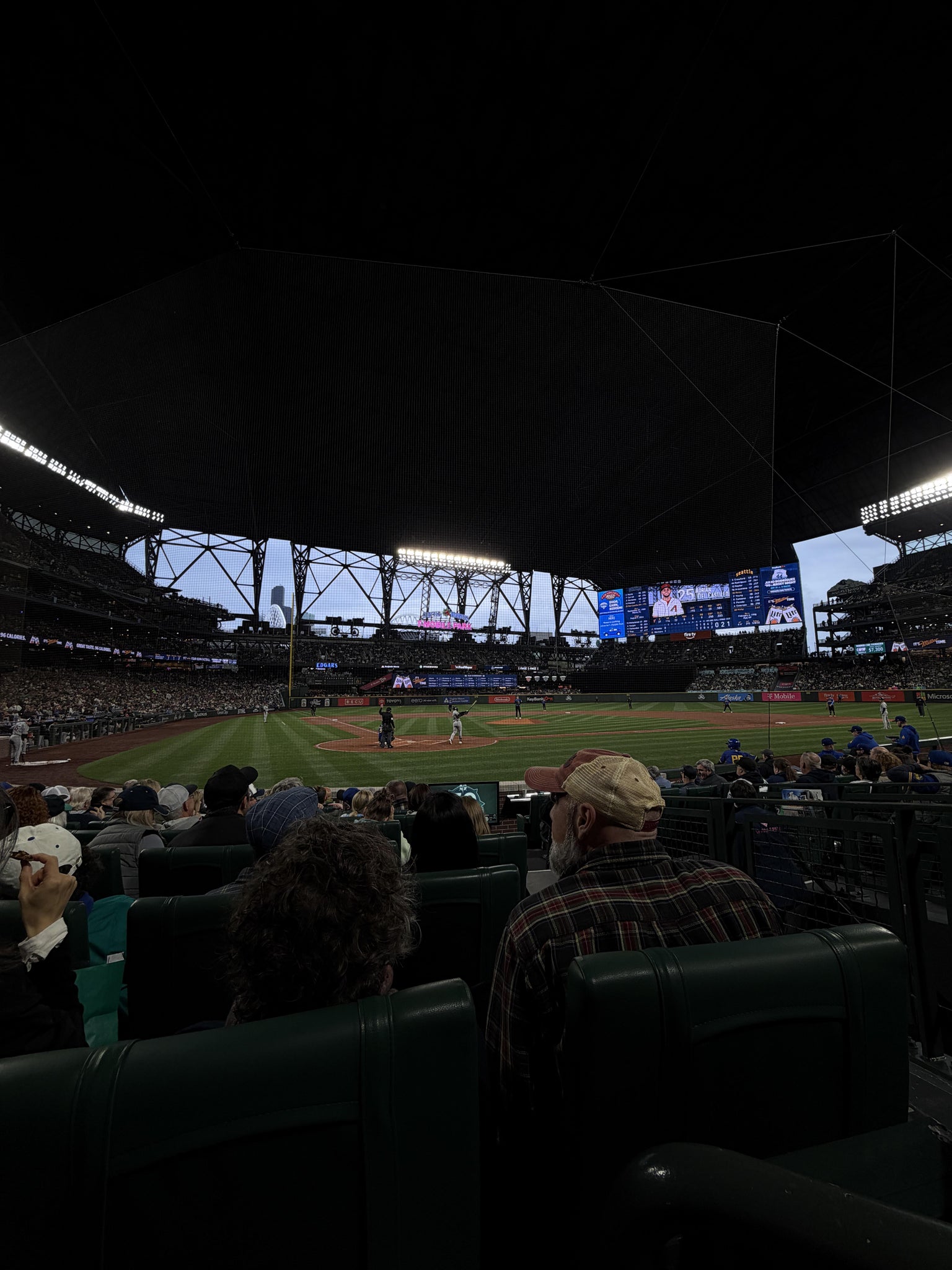 Real Fan View taken from Section 127 at T-Mobile Park by Gavin M