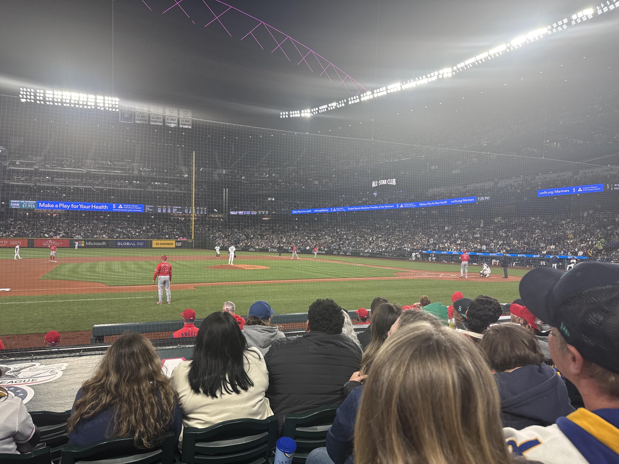 Real Fan View taken from Section 138 at T-Mobile Park by Michael A