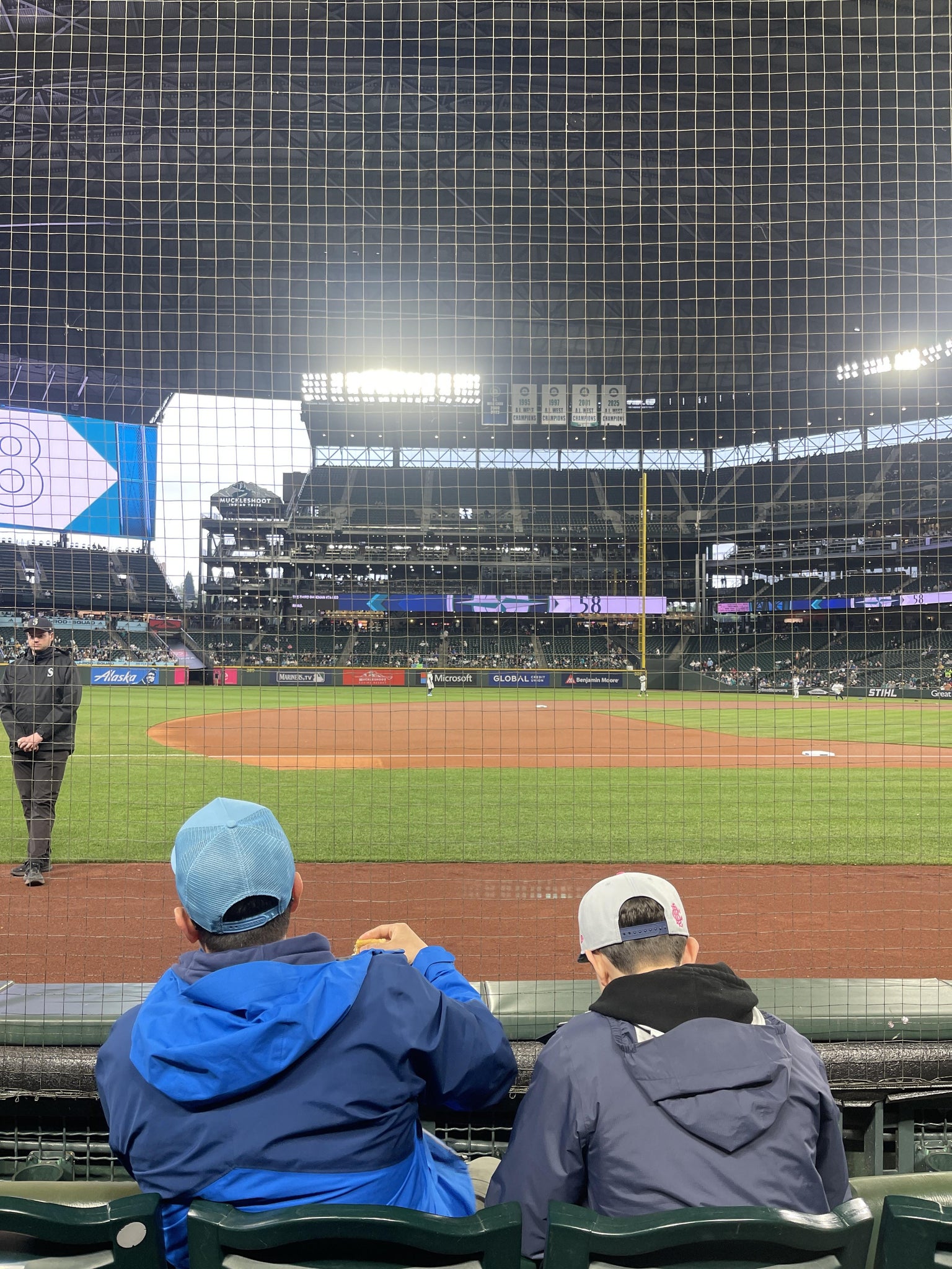 Real Fan View taken from Section 140 at T-Mobile Park by David Z