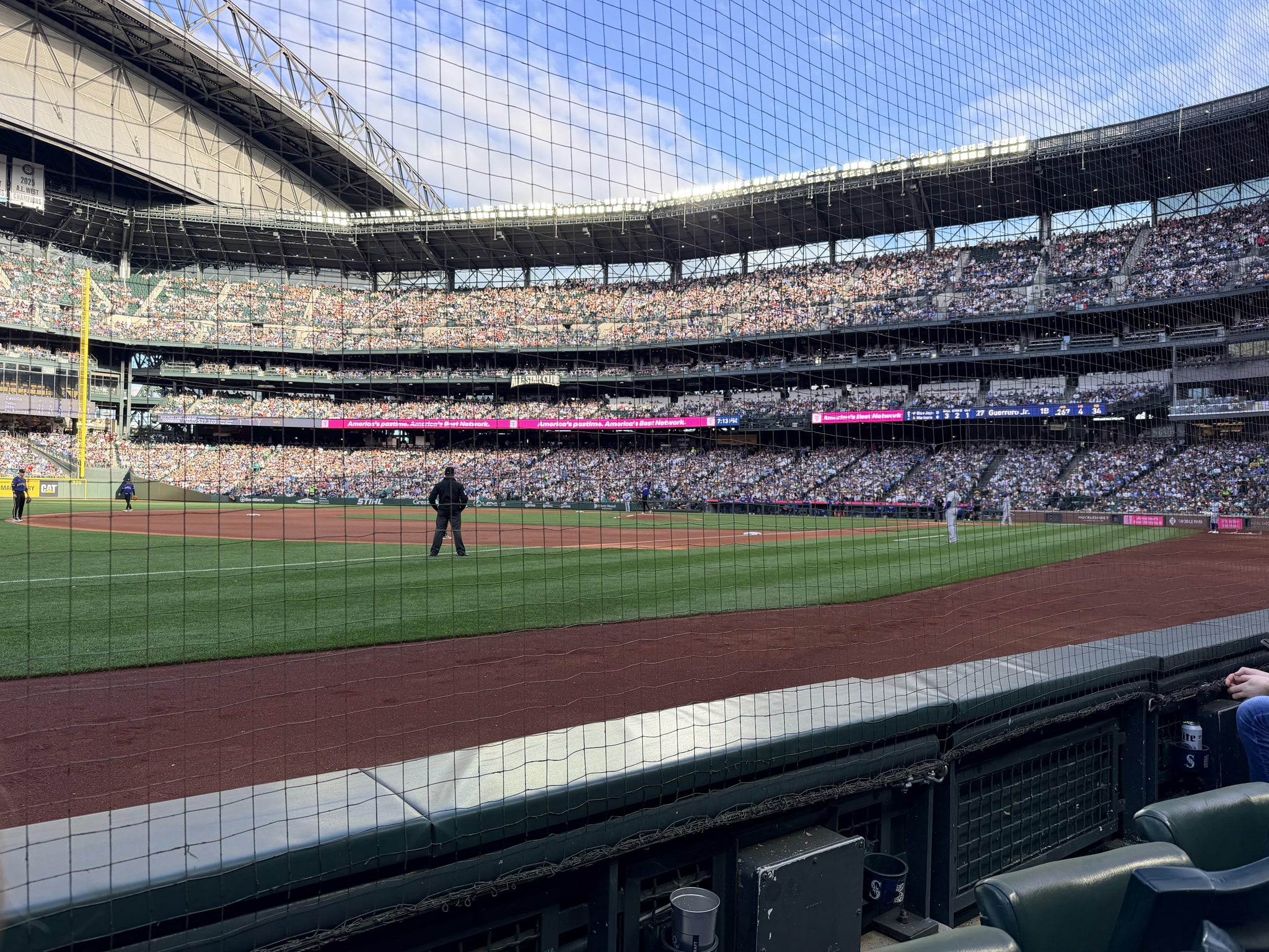 Real Fan View taken from Section 143 at T-Mobile Park by Stacy C