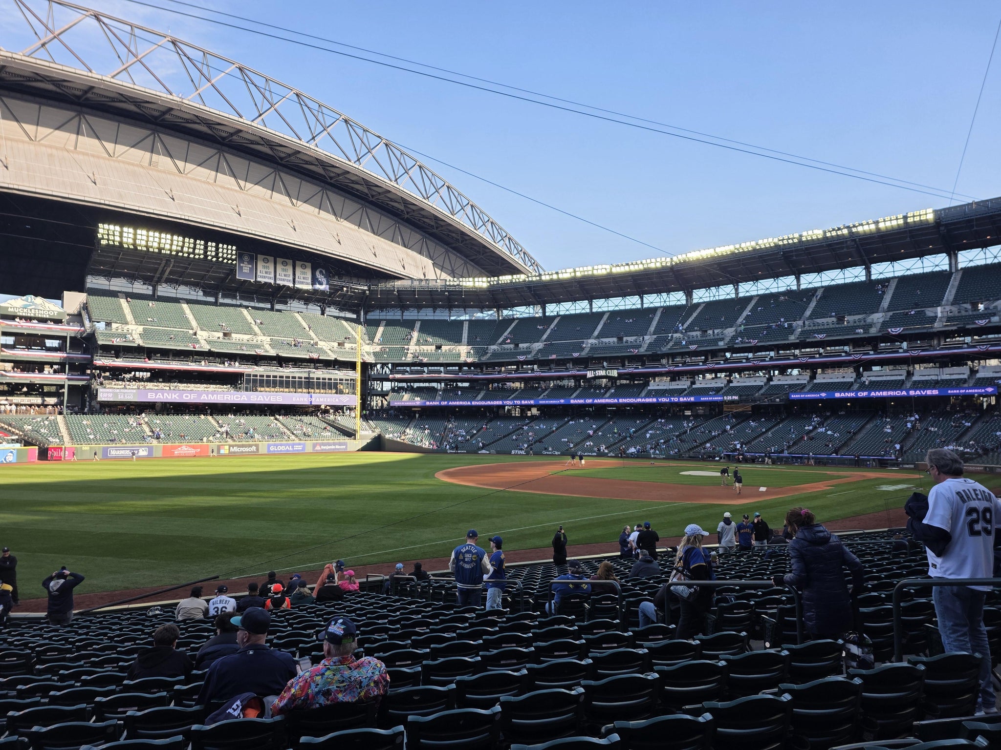 Real Fan View taken from Section 146 at T-Mobile Park by Andrew W