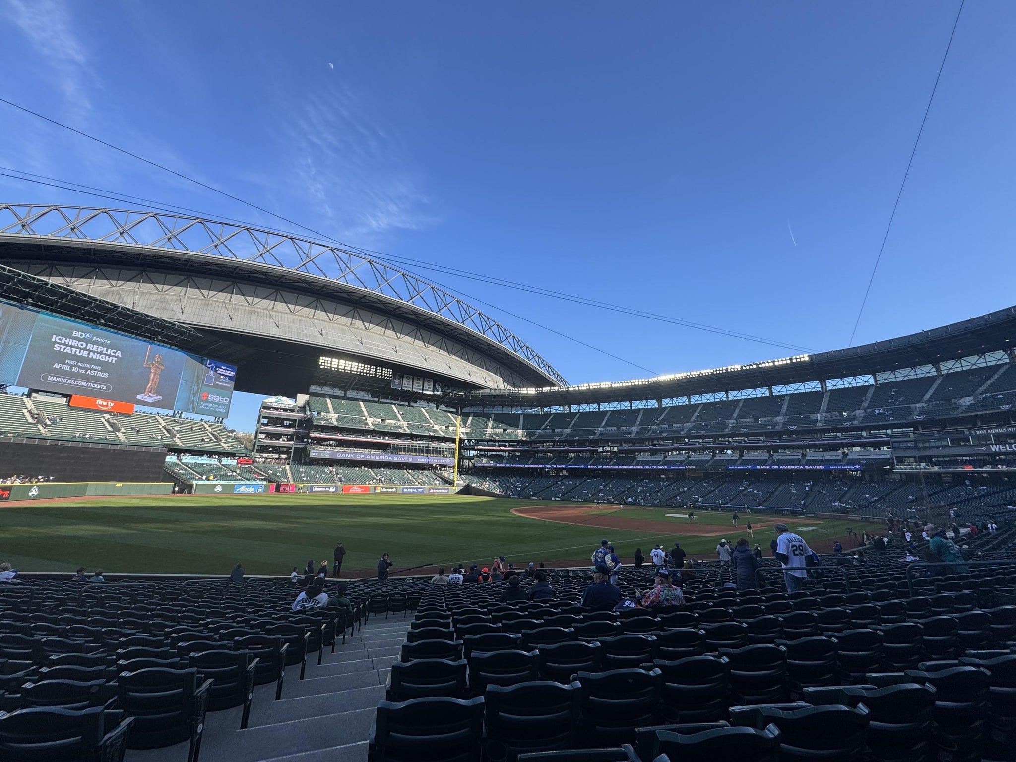Real Fan View taken from Section 146 at T-Mobile Park by Anonymous User