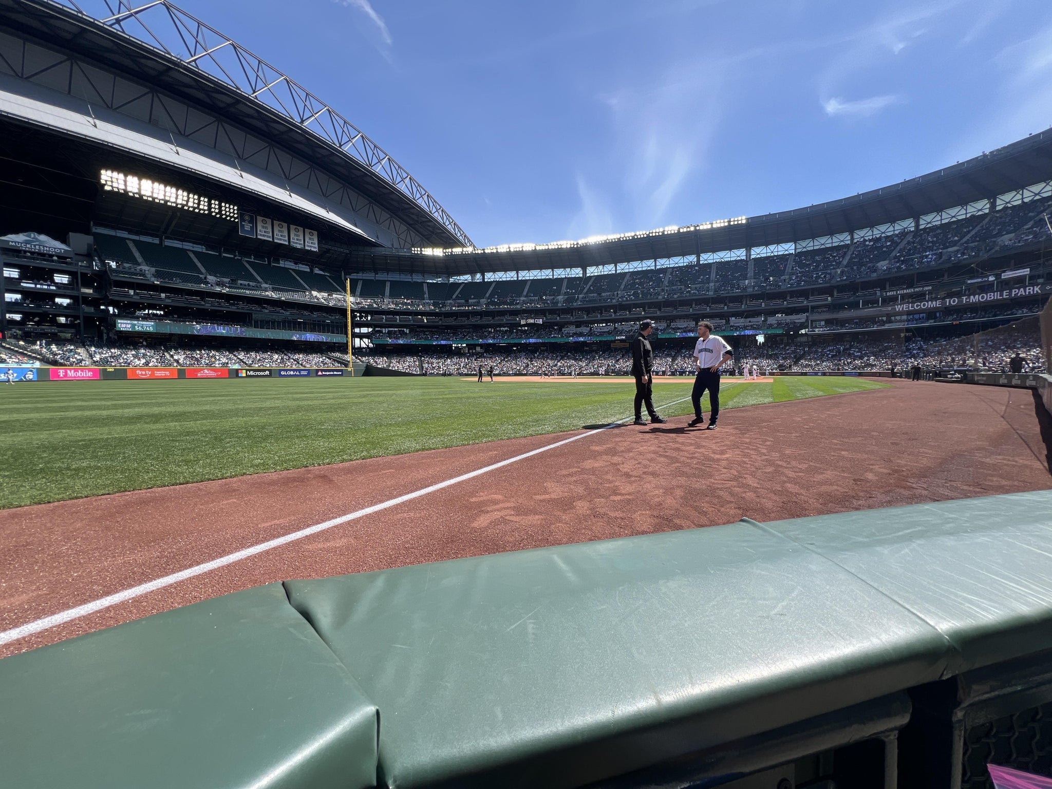 Real Fan View taken from Section 148 at T-Mobile Park by Jeff S