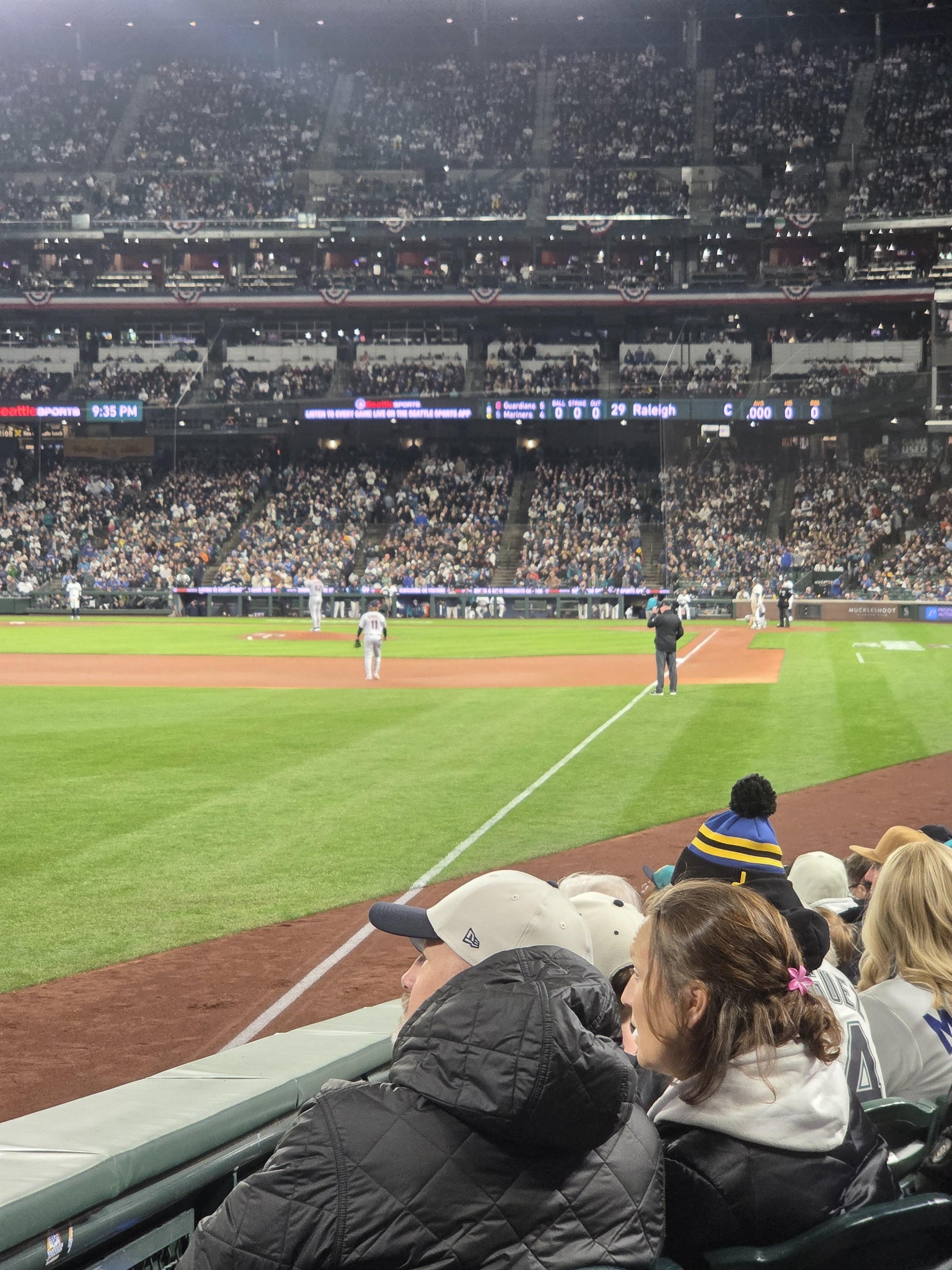 Real Fan View taken from Section 149 at T-Mobile Park by Brent D