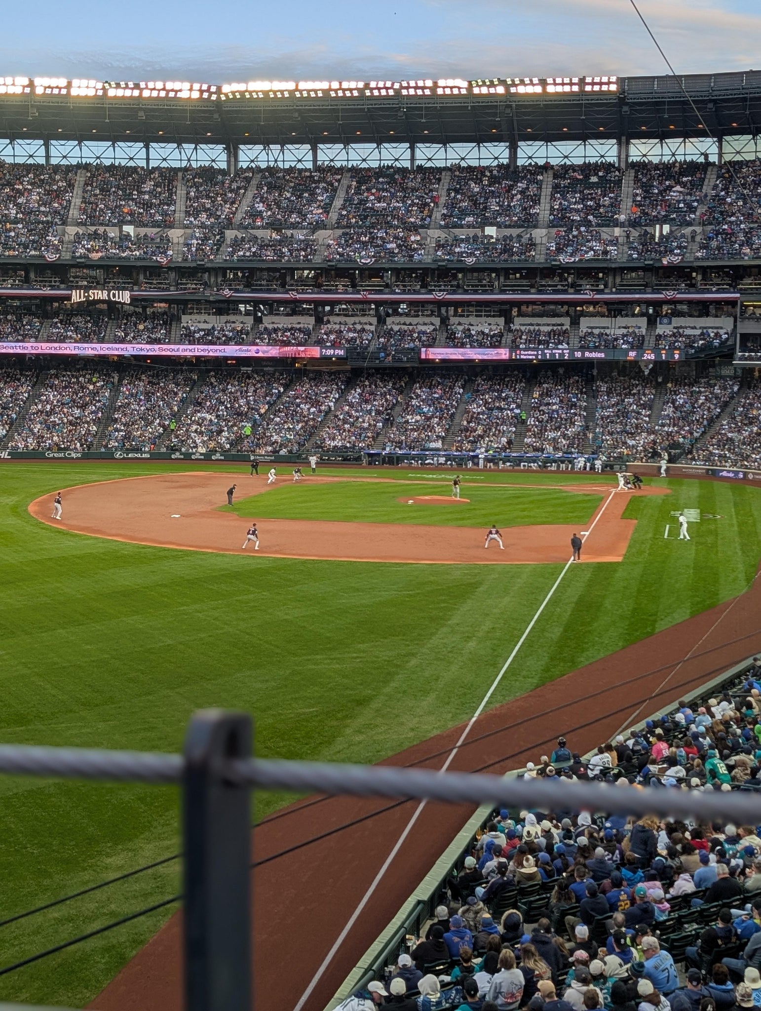Real Fan View taken from Section 180 at T-Mobile Park by Rachel M