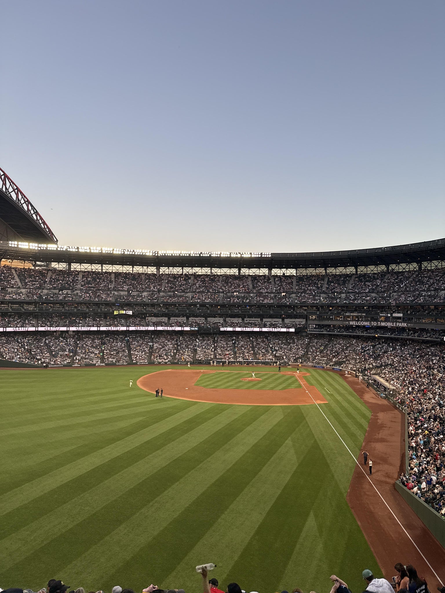 Real Fan View taken from Section 182 at T-Mobile Park by Carlos A