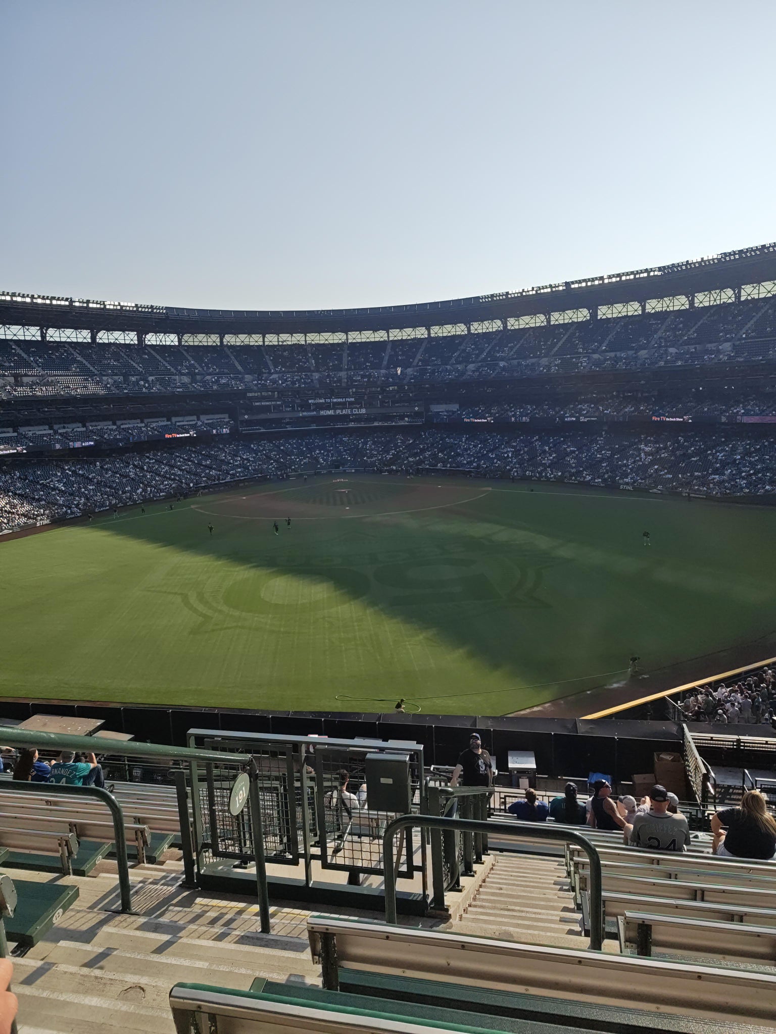 Real Fan View taken from Section 191 at T-Mobile Park by Rachel D