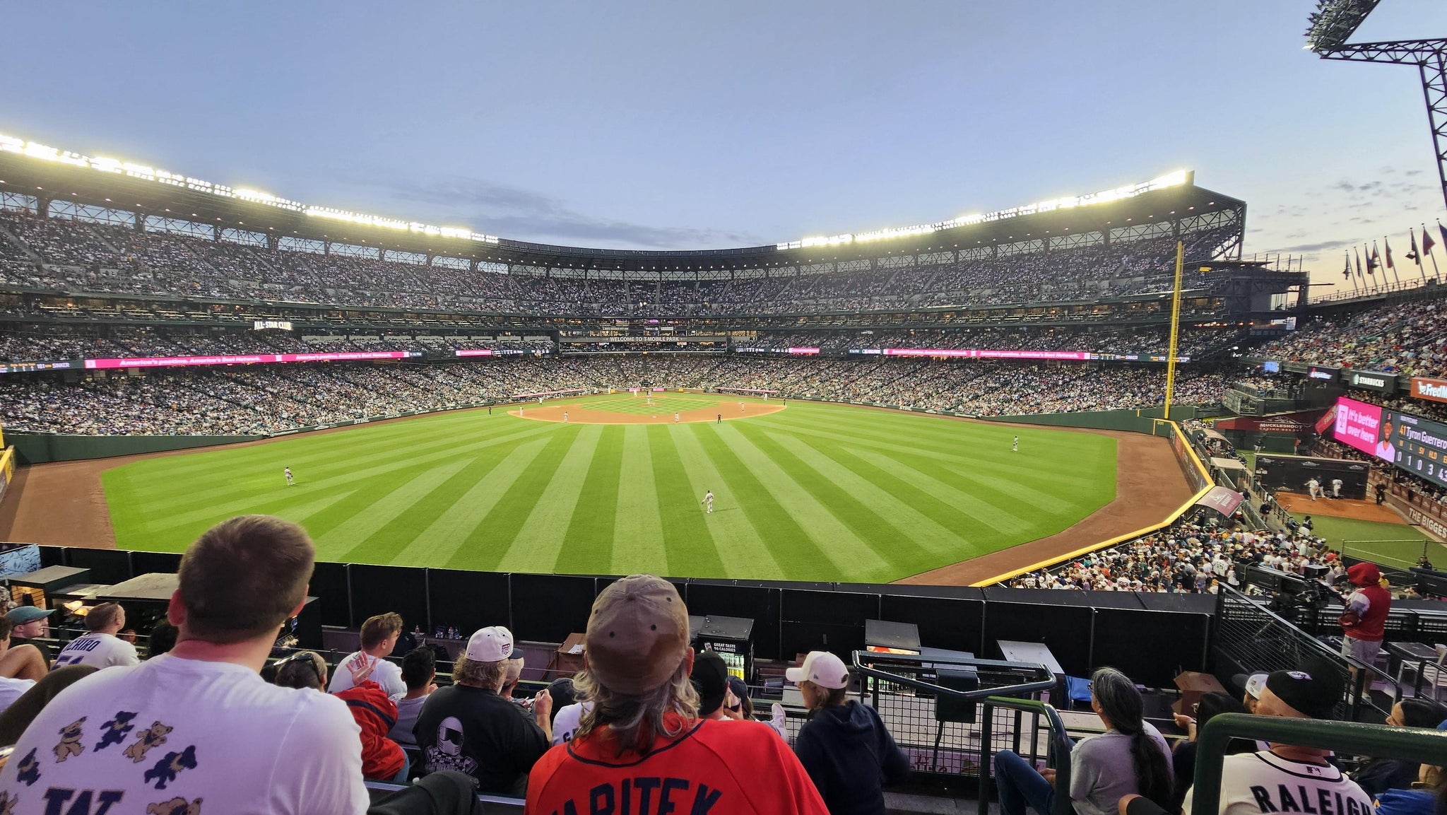 Real Fan View taken from Section 192 at T-Mobile Park by Justin S