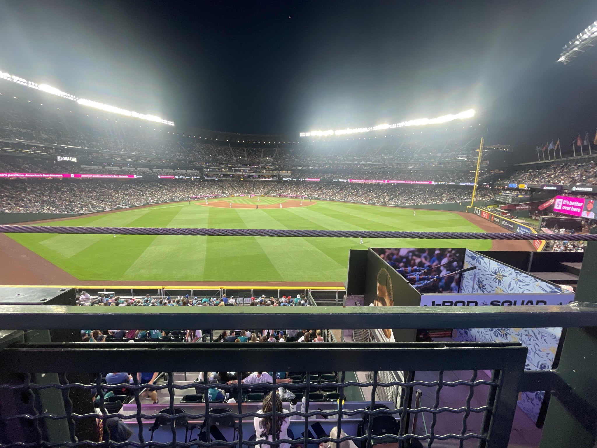 Real Fan View taken from Section 193 at T-Mobile Park by Anonymous User