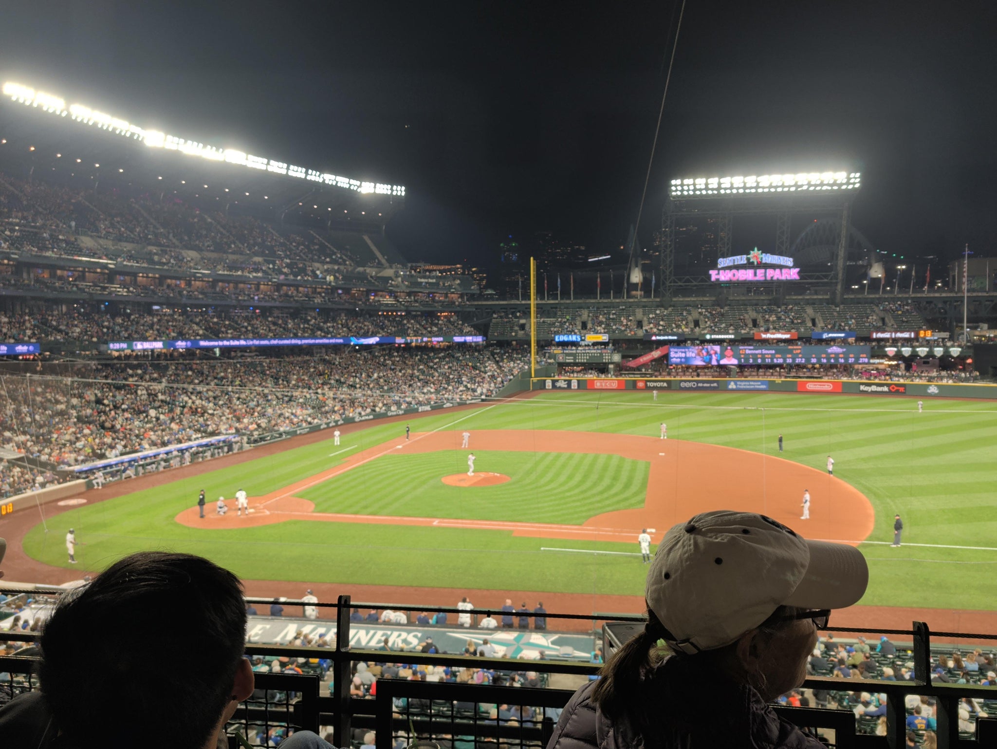 Real Fan View taken from Section 222 at T-Mobile Park by Lidoine G