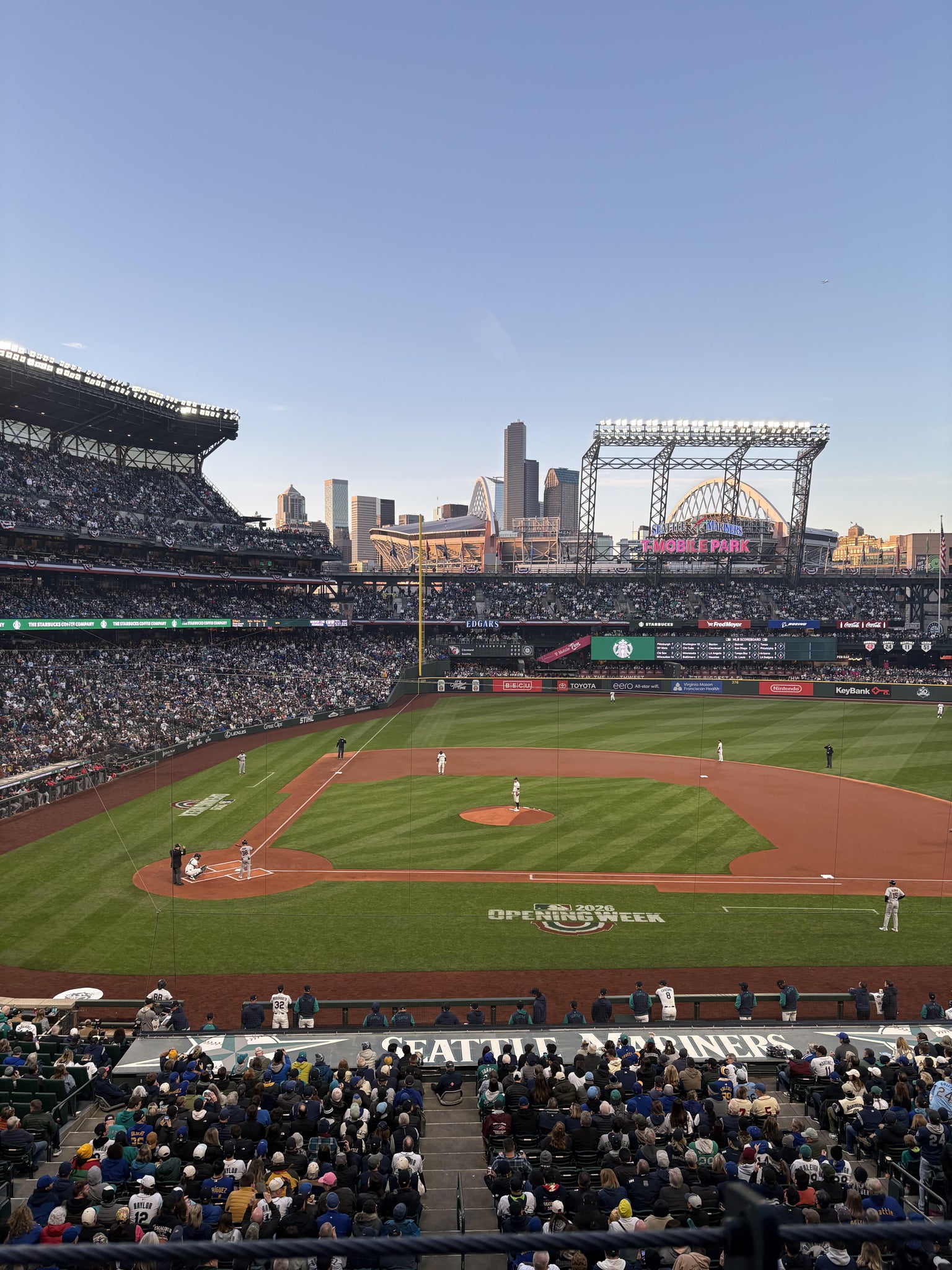 Real Fan View taken from Section 224 at T-Mobile Park by Robbie P