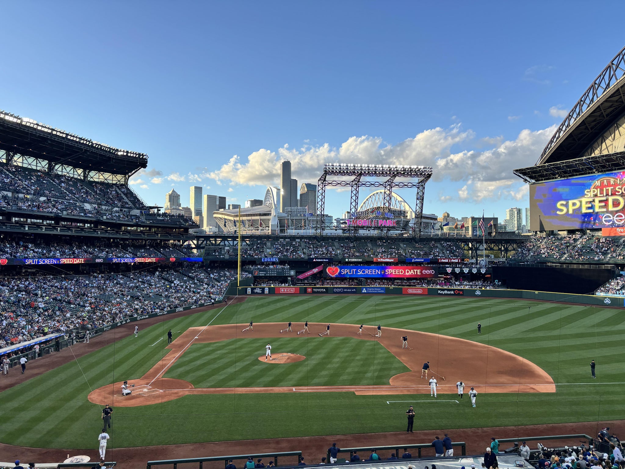 Real Fan View taken from Section 224 at T-Mobile Park by David P
