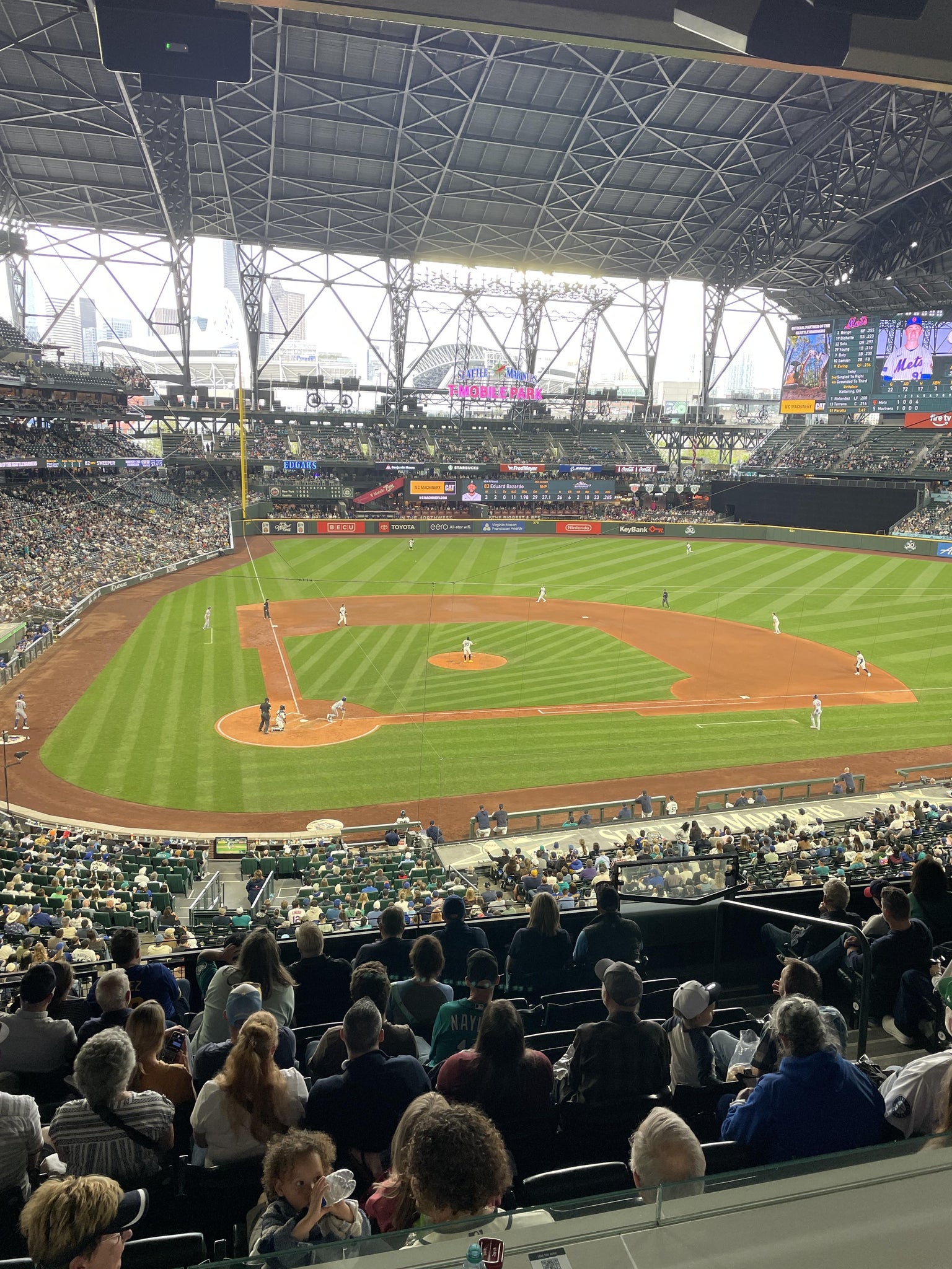Real Fan View taken from Section 227 at T-Mobile Park by David M