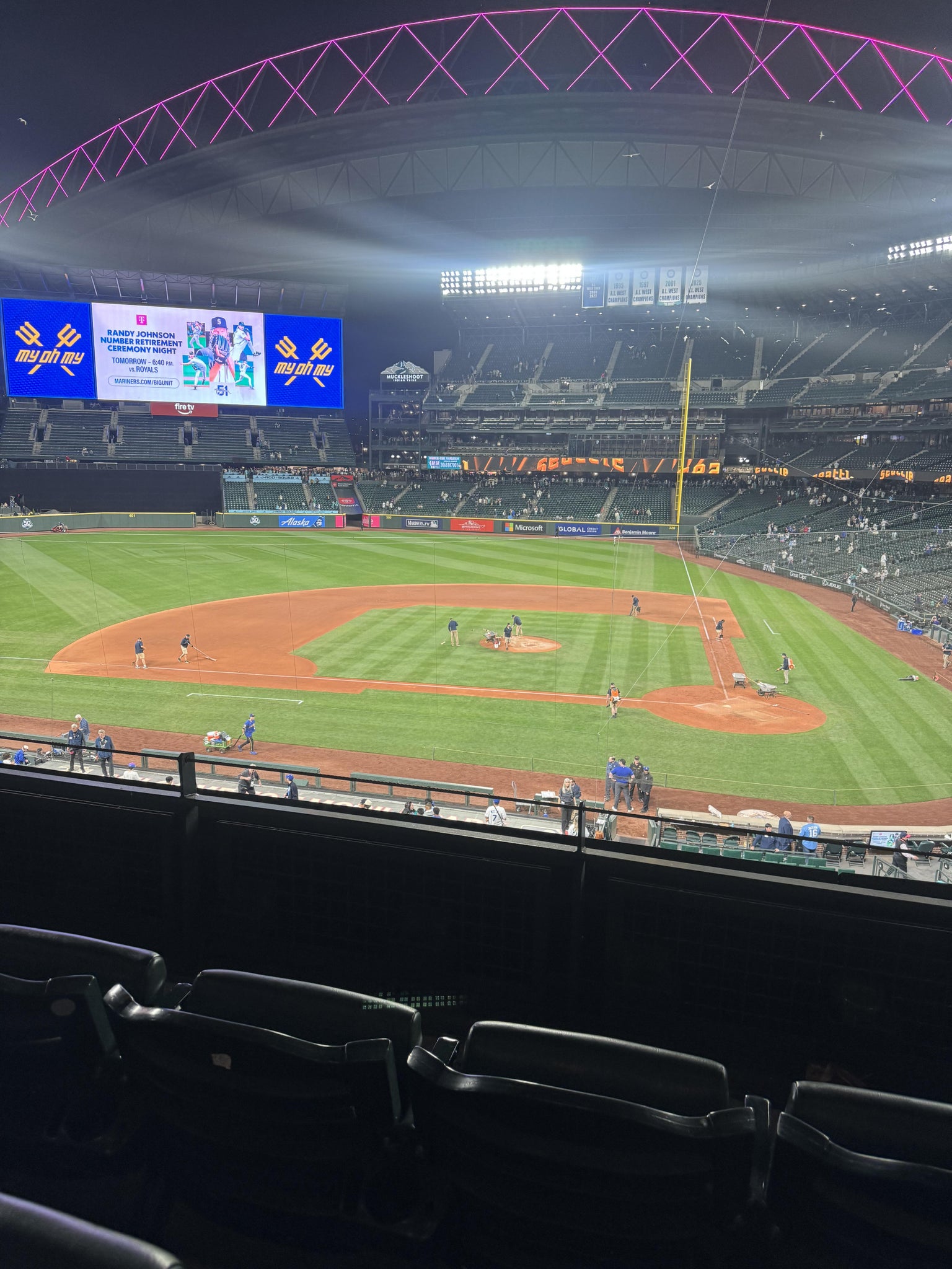 Real Fan View taken from Section 234 at T-Mobile Park by Anonymous User