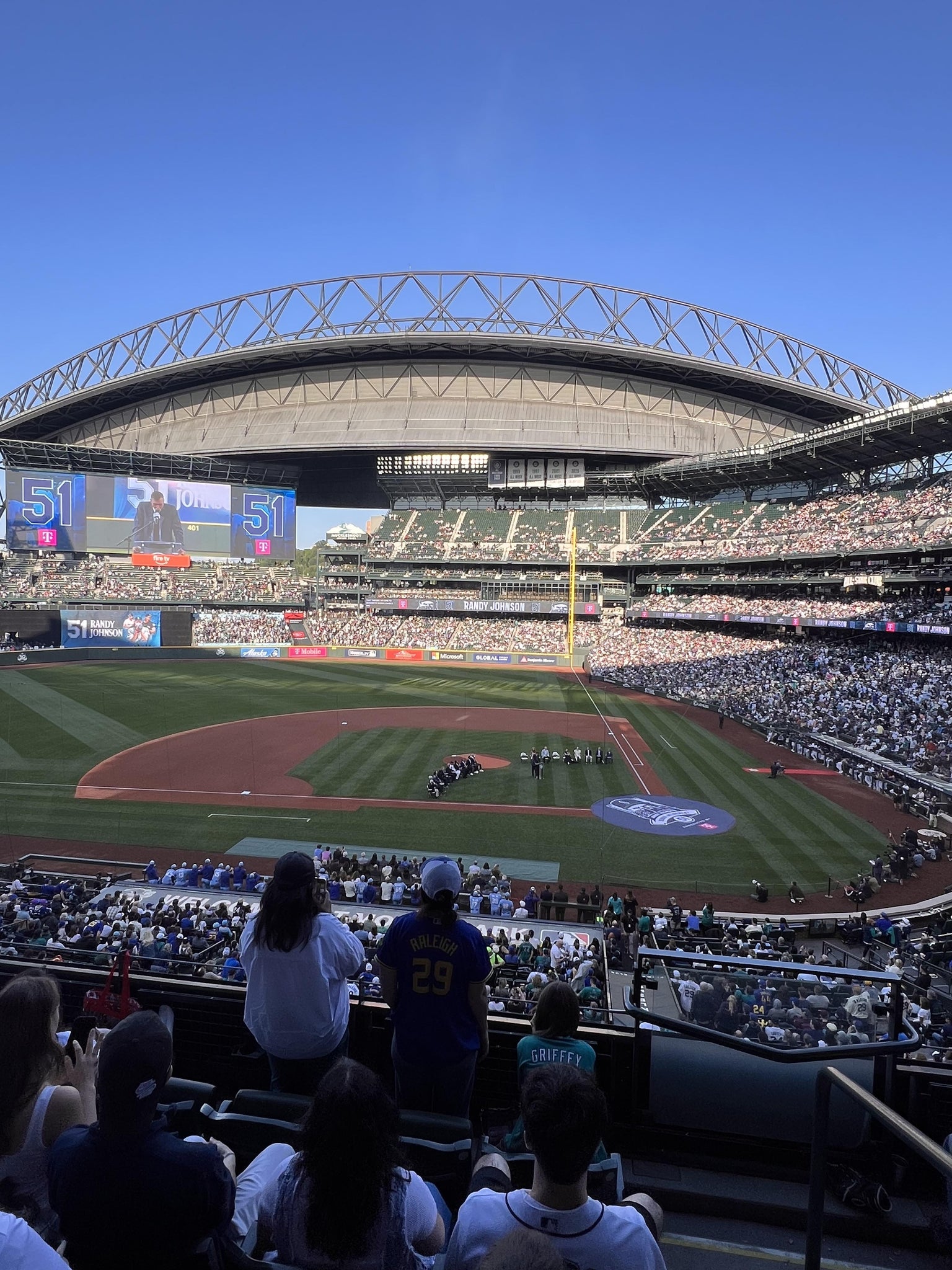 Real Fan View taken from Section 236 at T-Mobile Park by Cristina G