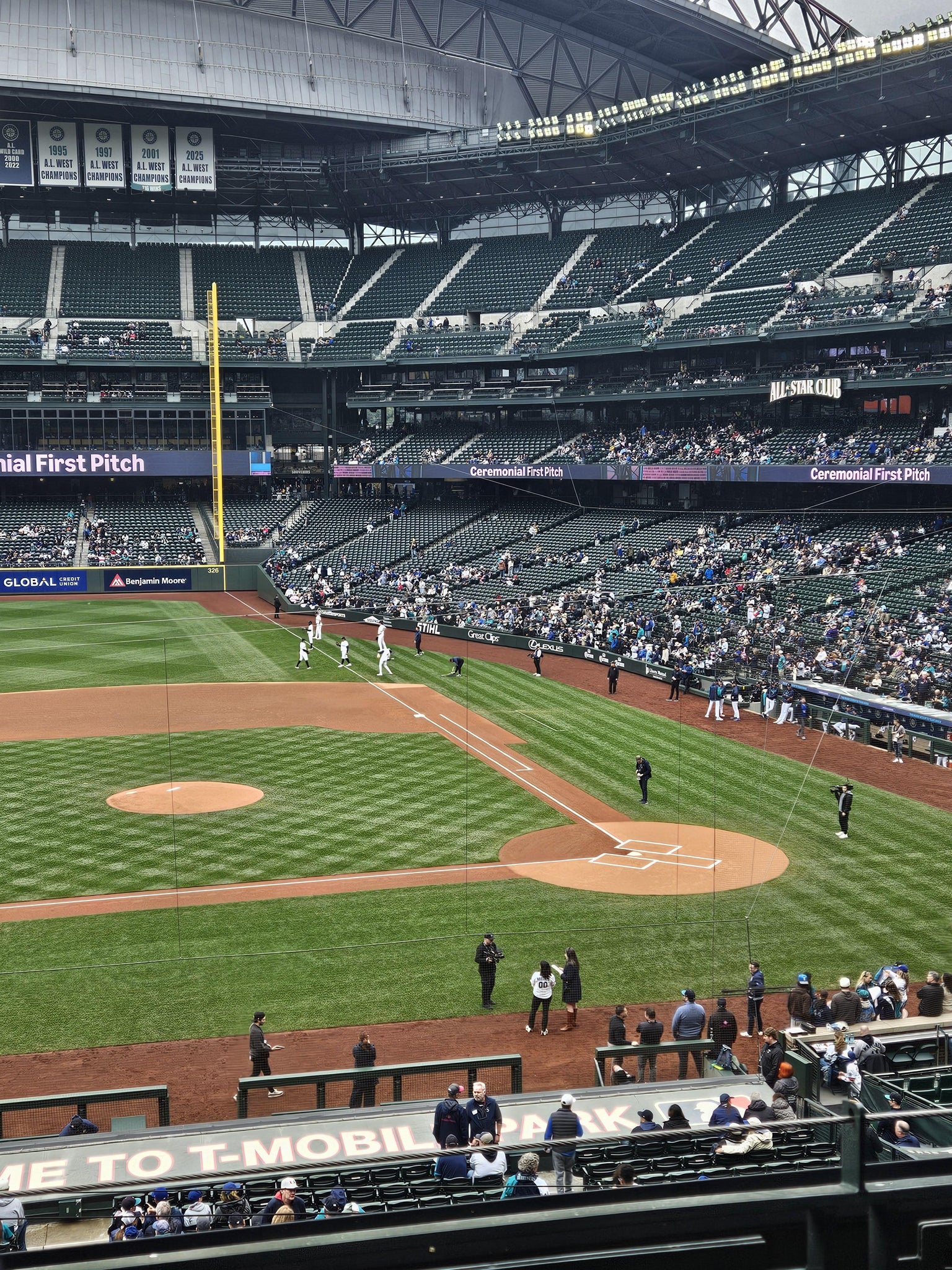 Real Fan View taken from Section 237 at T-Mobile Park by Cameron D