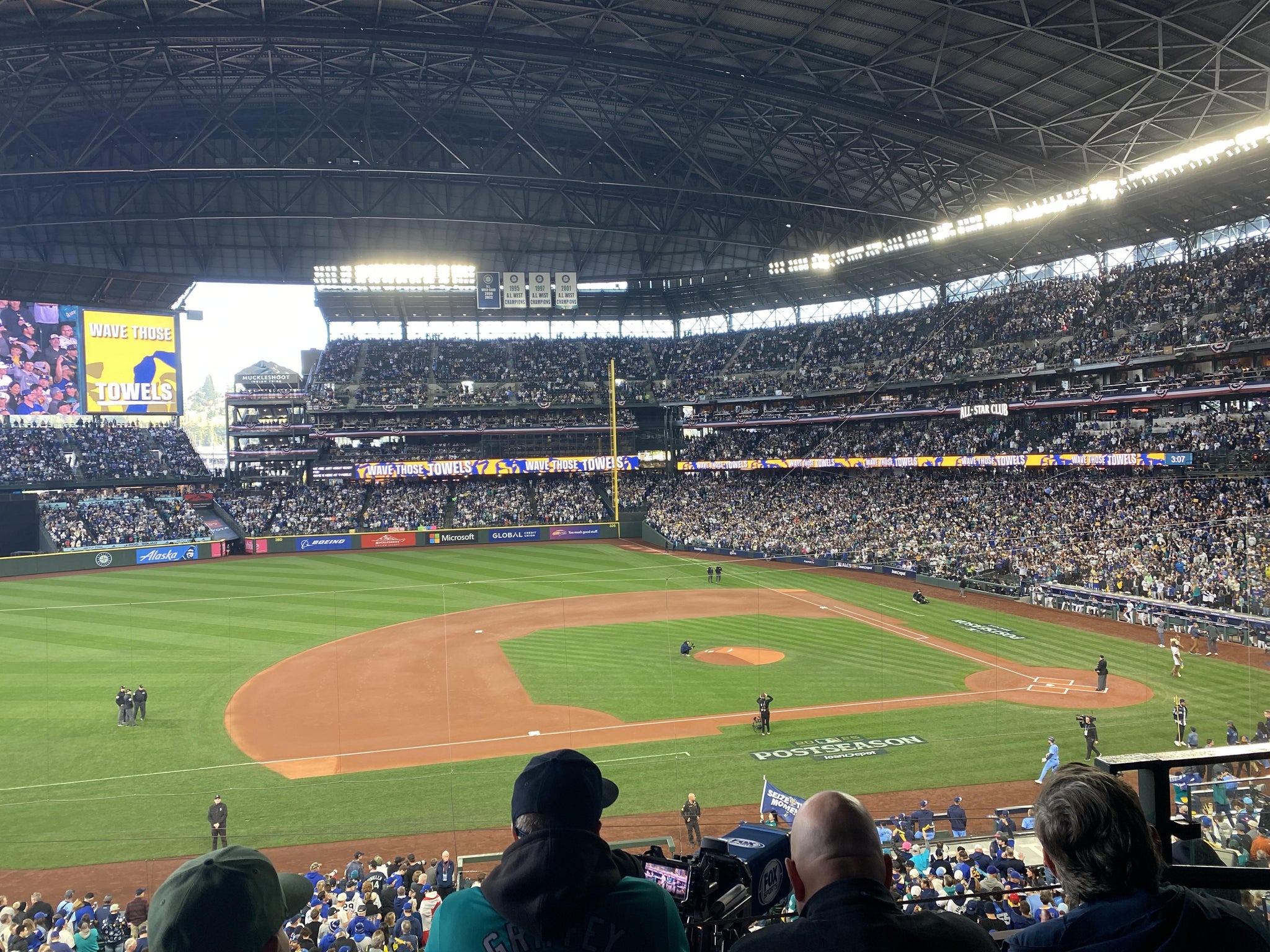 Real Fan View taken from Section 239 at T-Mobile Park by Becky L