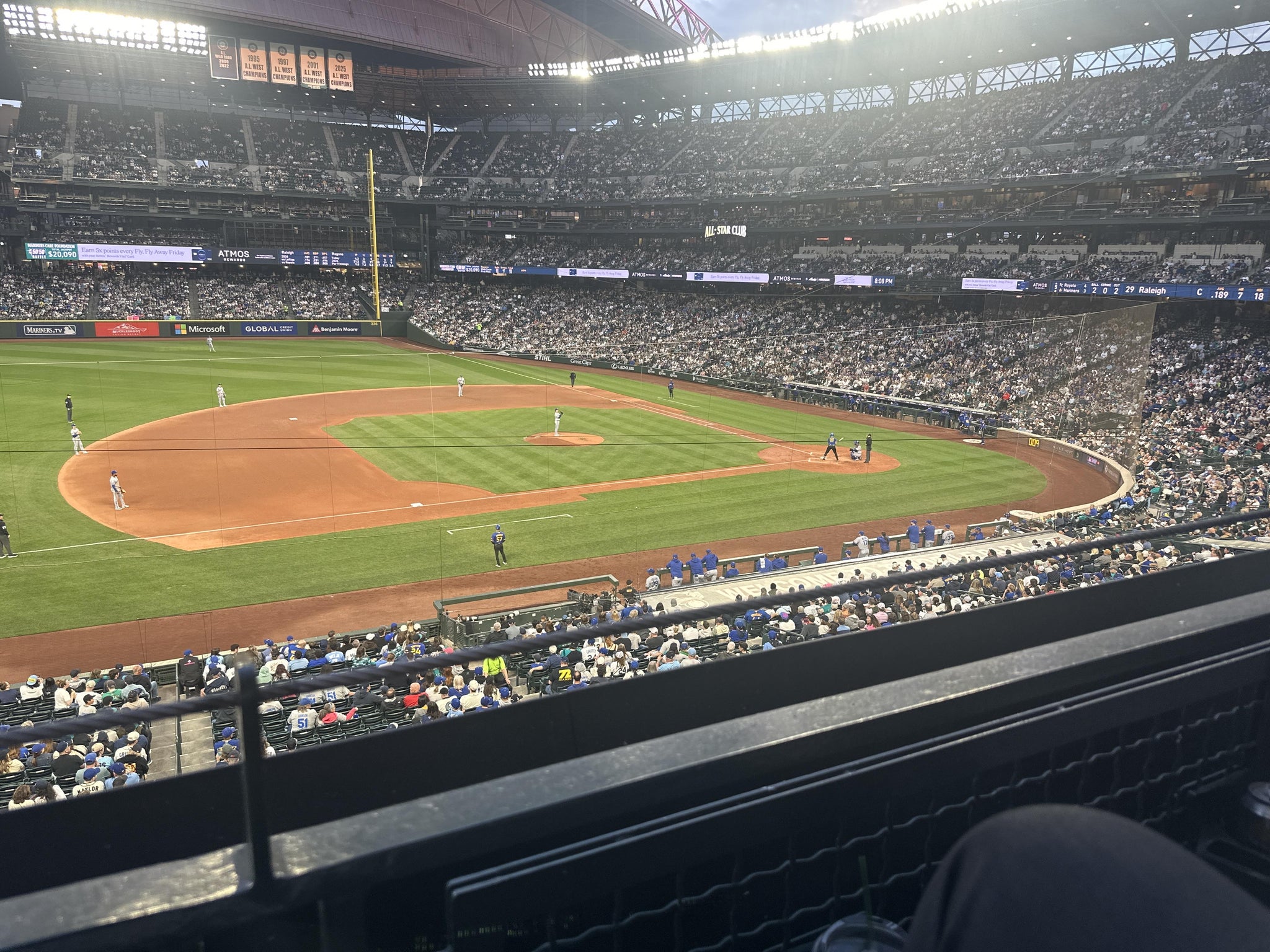 Real Fan View taken from Section 240 at T-Mobile Park by Juhyun S