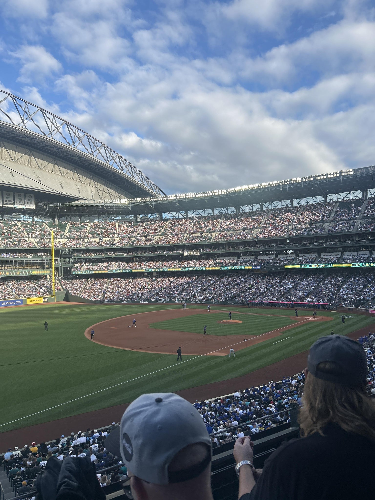 Real Fan View taken from Section 245 at T-Mobile Park by Anonymous User