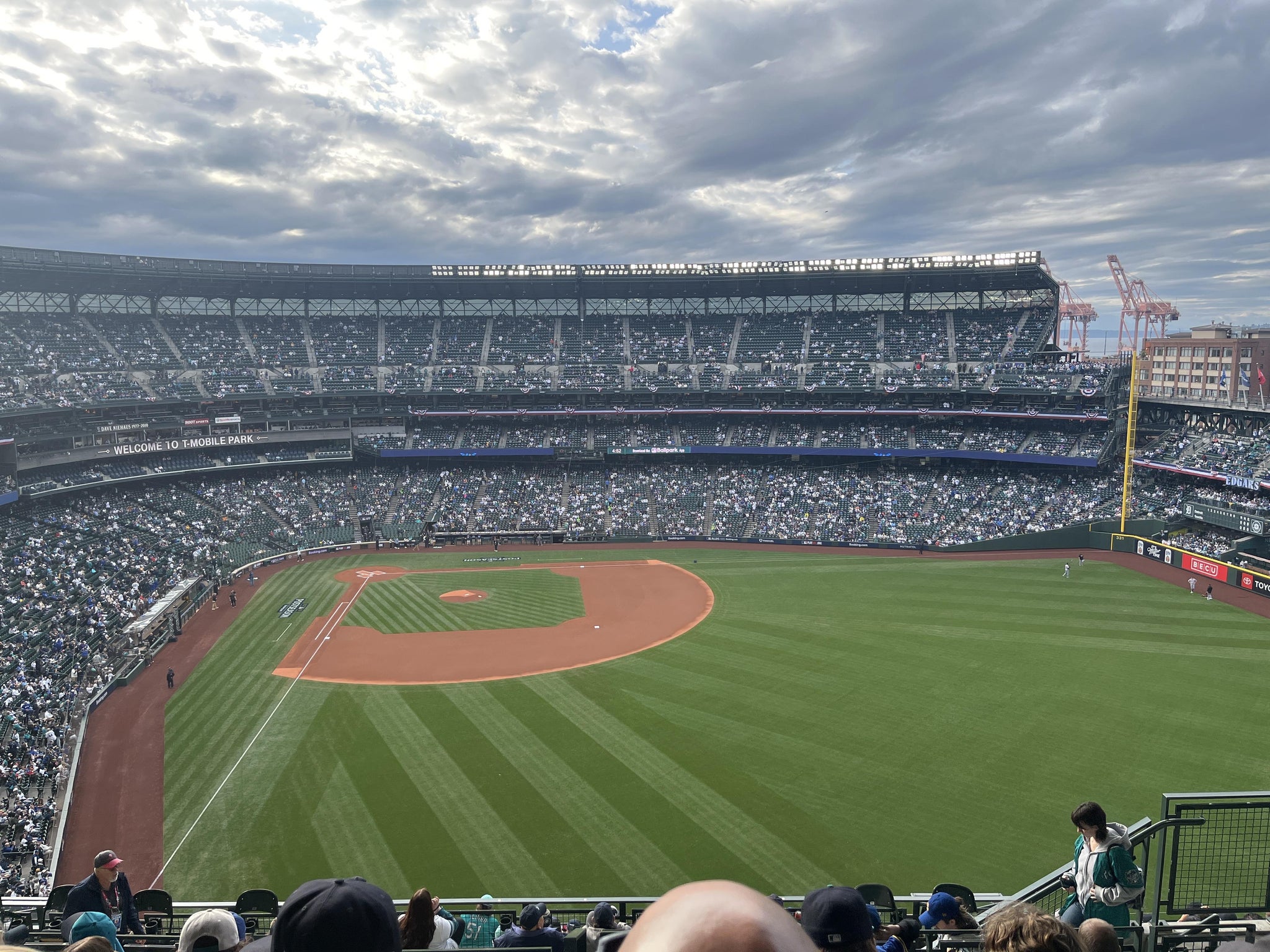 Real Fan View taken from Section 308 at T-Mobile Park by Matthew C