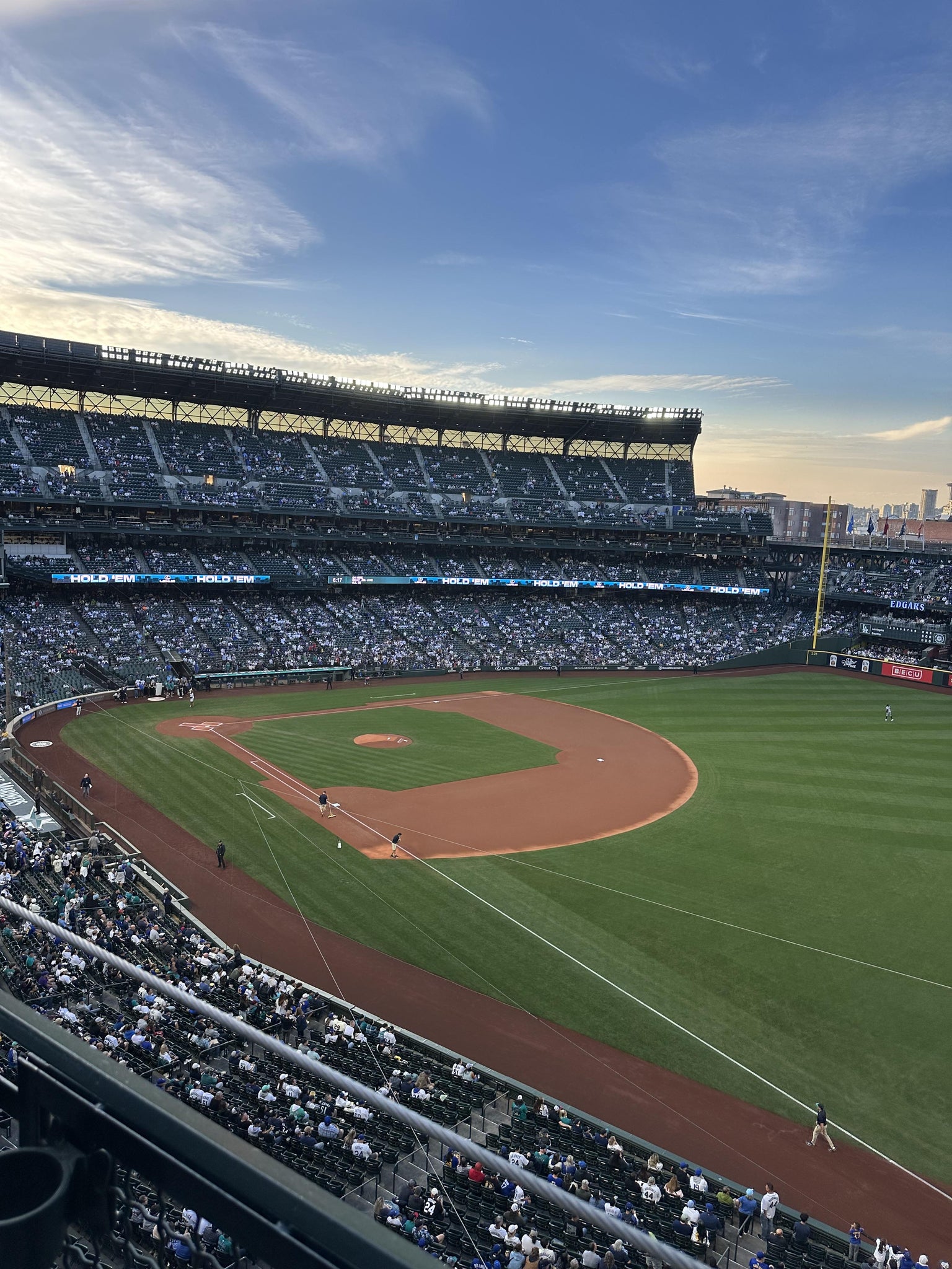Real Fan View taken from Section 315 at T-Mobile Park by Kelly P
