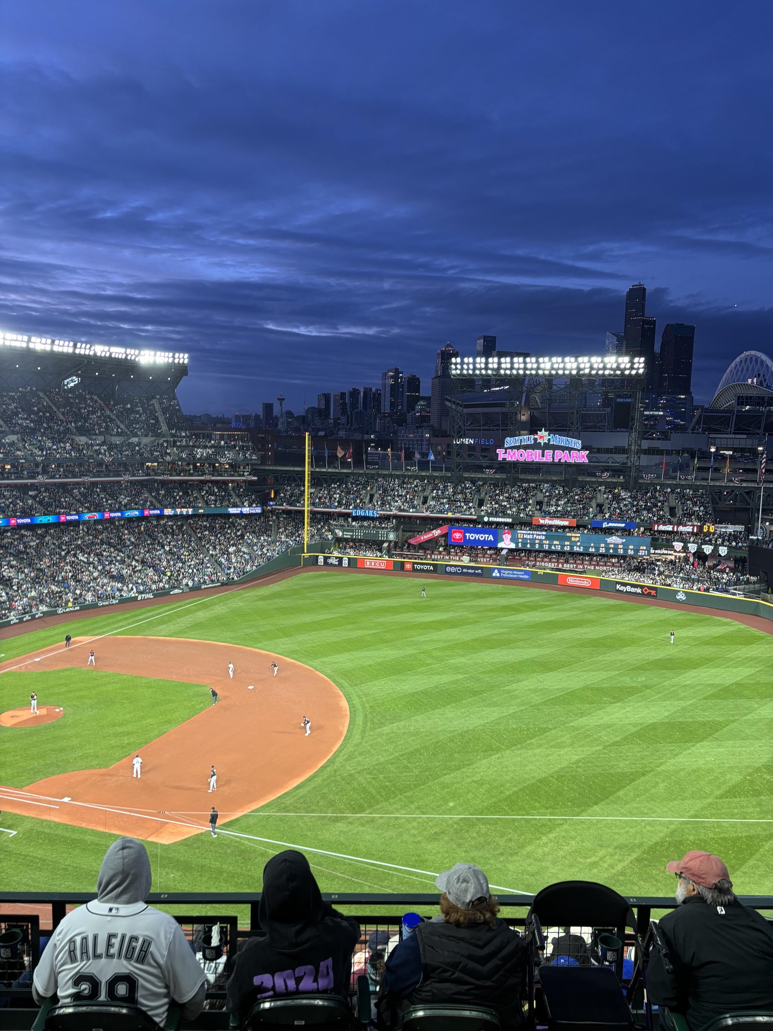 Real Fan View taken from Section 318 at T-Mobile Park by Kristine N