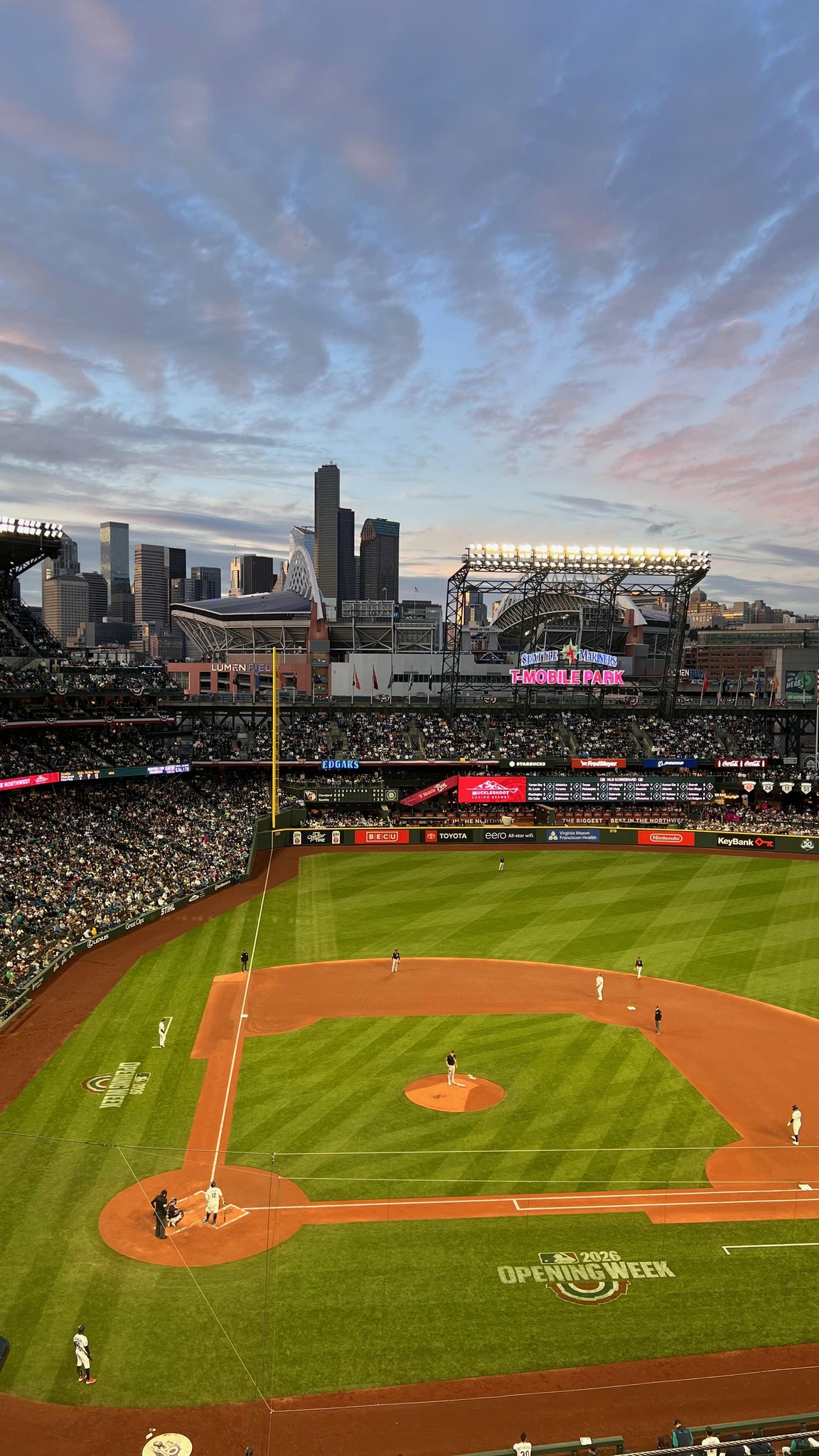 Real Fan View taken from Section 325 at T-Mobile Park by Greg A