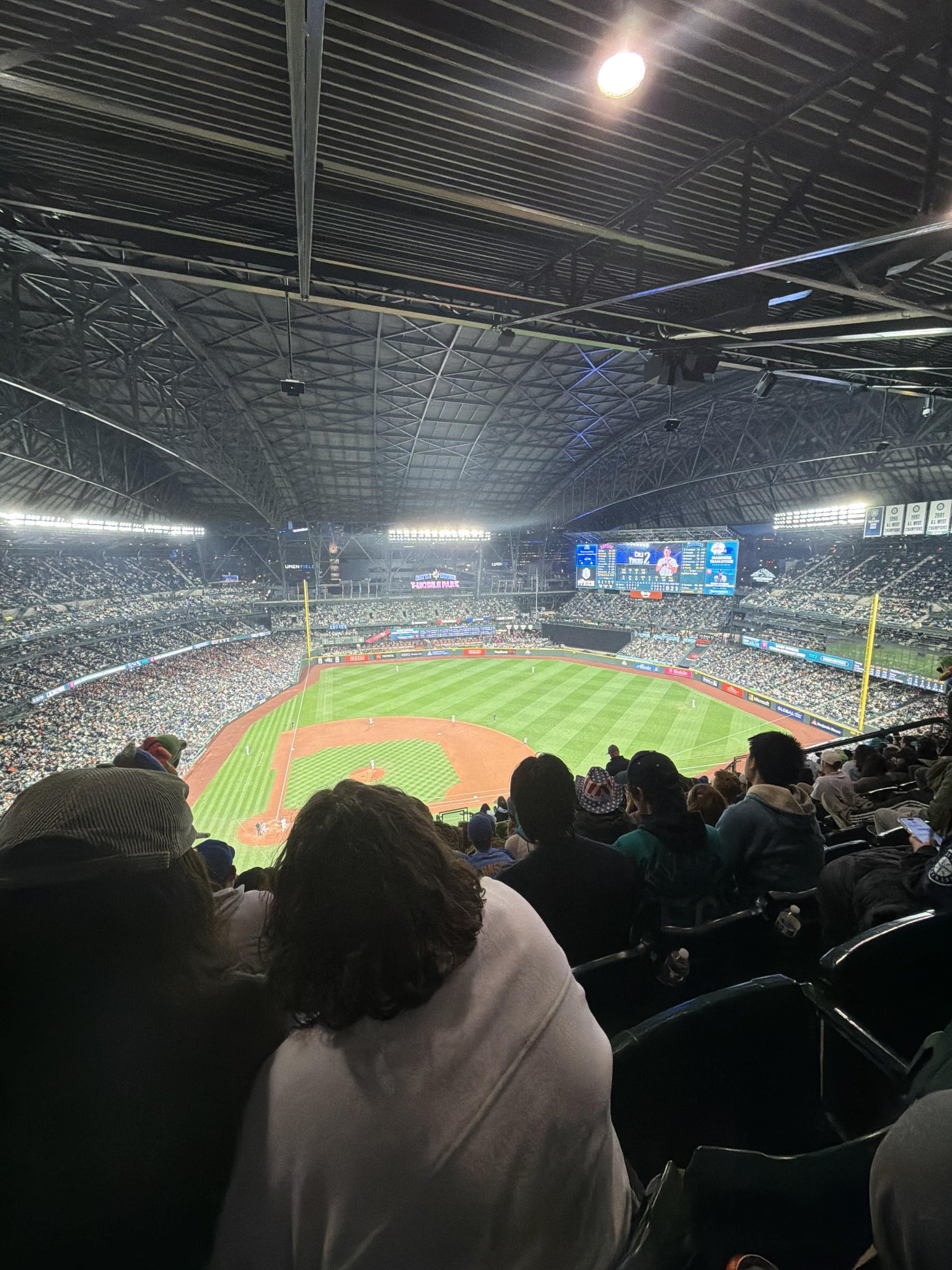Real Fan View taken from Section 326 at T-Mobile Park by Conner J