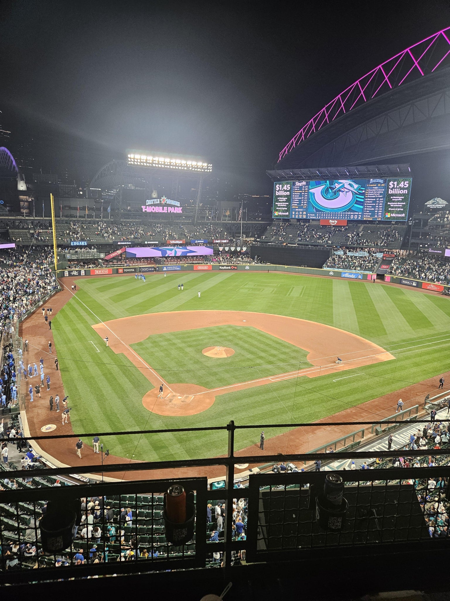 Real Fan View taken from Section 328 at T-Mobile Park by Antonio H